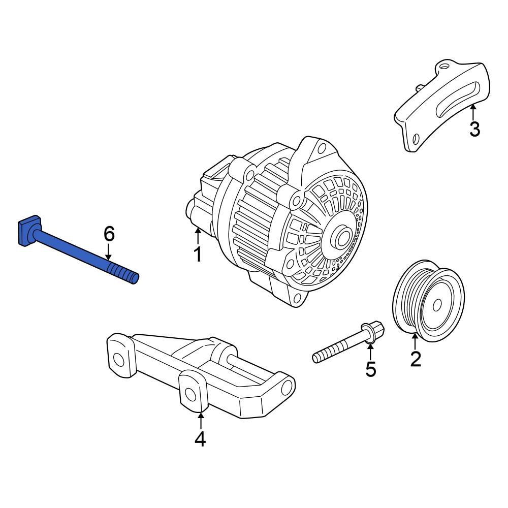 Honda OE 90057PG7003 Alternator Bracket Bolt