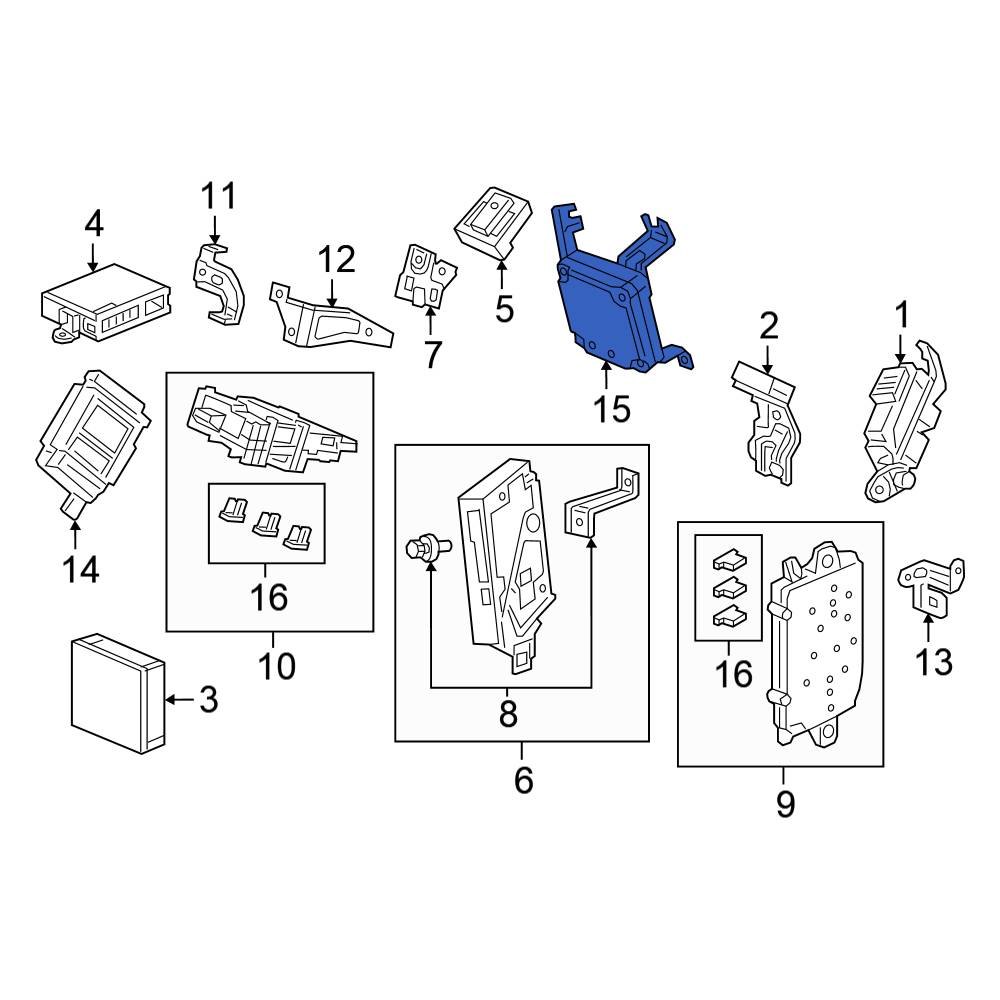 Honda OE 31600TG7A01 Vehicle Power Control Module