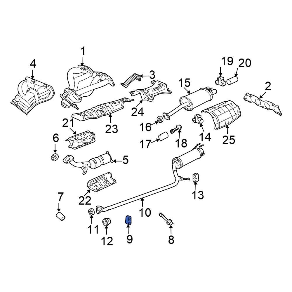 Honda OE 18215SNGJ11 Exhaust System Hanger