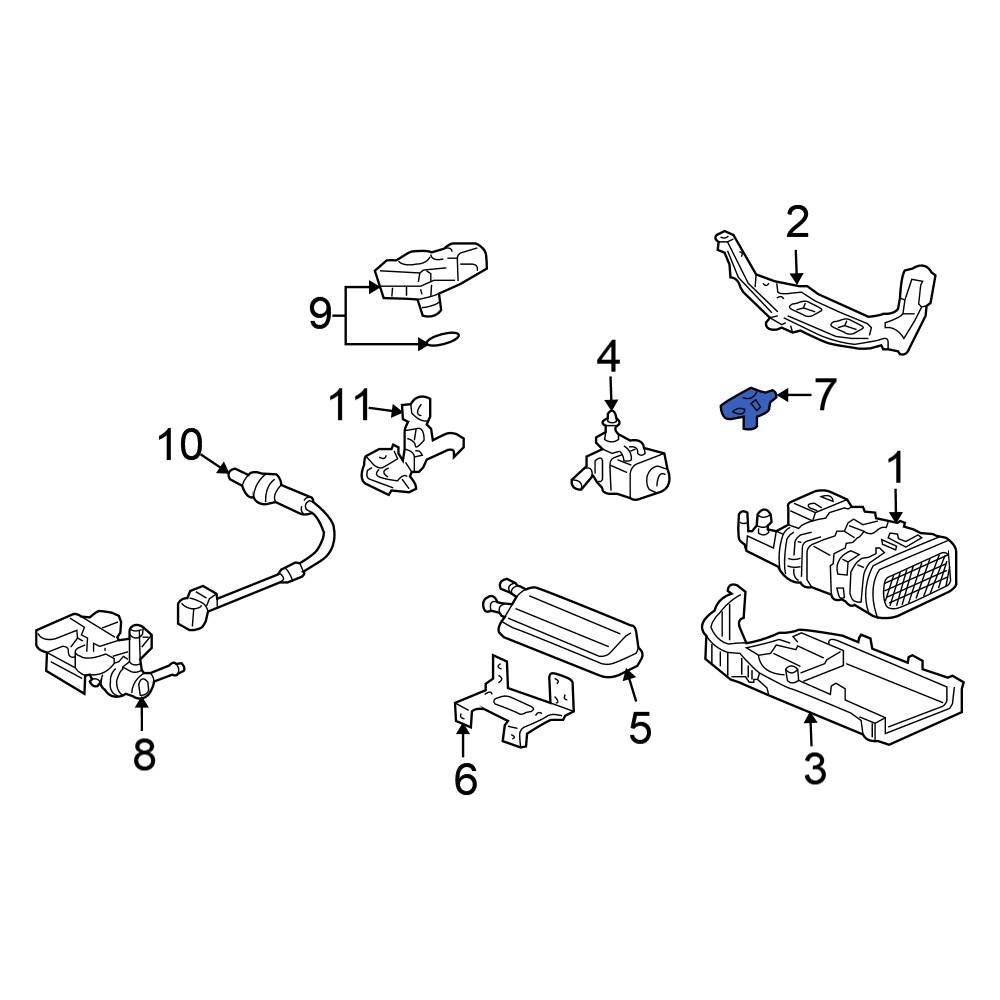 Honda OE 37940SDAA01 Fuel Tank Pressure Sensor