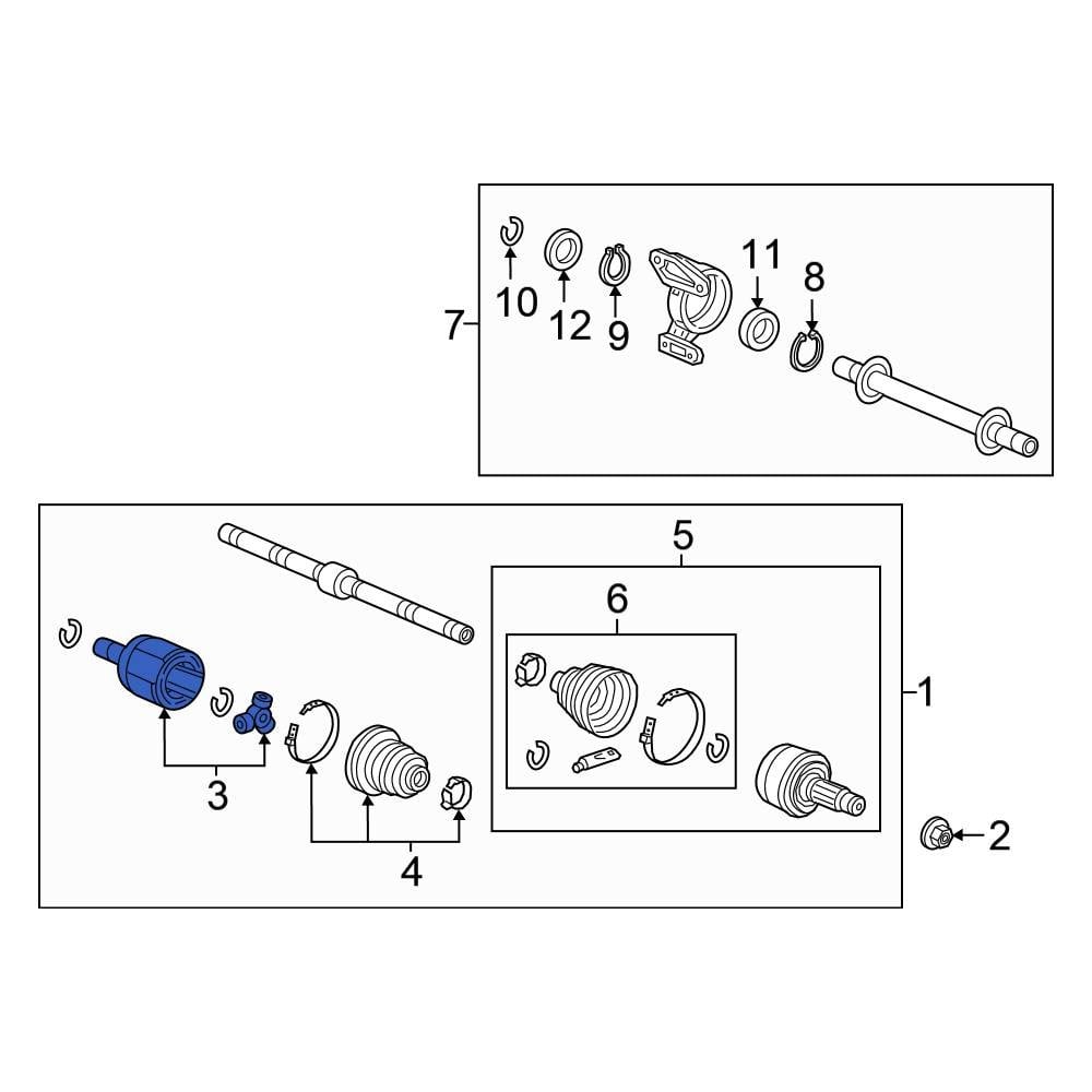 honda-oe-44014t7w315-front-right-outer-cv-joint-kit