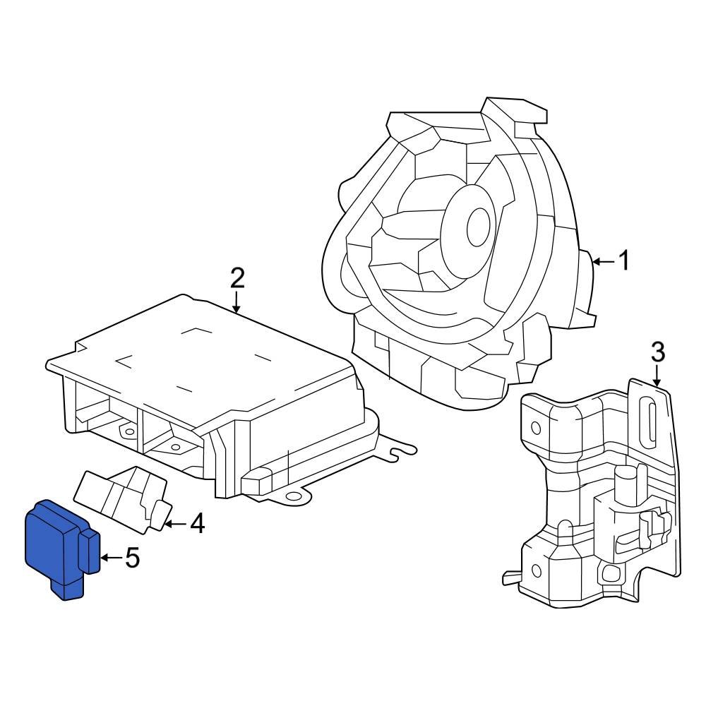 Honda OE 779903V0W01 Air Bag Seat Sensor Mat