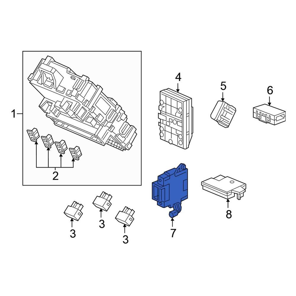 Honda OE 483105TGH72 Transfer Case Control Module