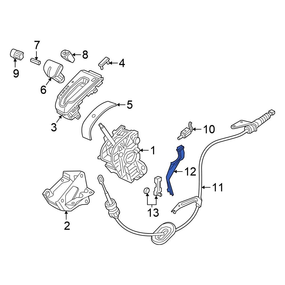 honda-oe-54030tlaa62-automatic-transmission-shifter-linkage