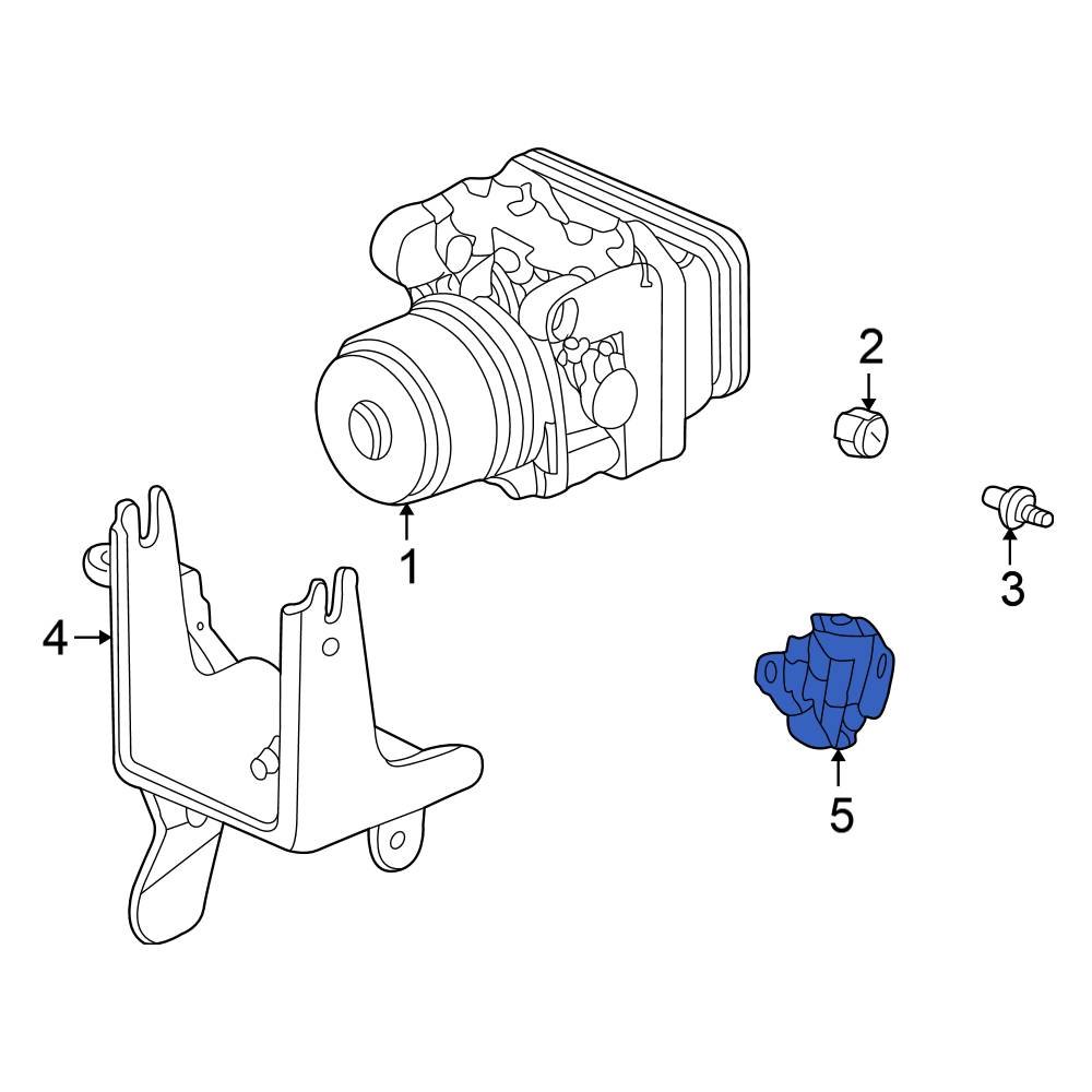 Honda OE 46210S3Y003 Brake Proportioning Valve