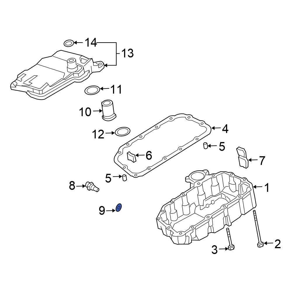 Honda OE 90471PX4000 Automatic Transmission Drain Plug Gasket