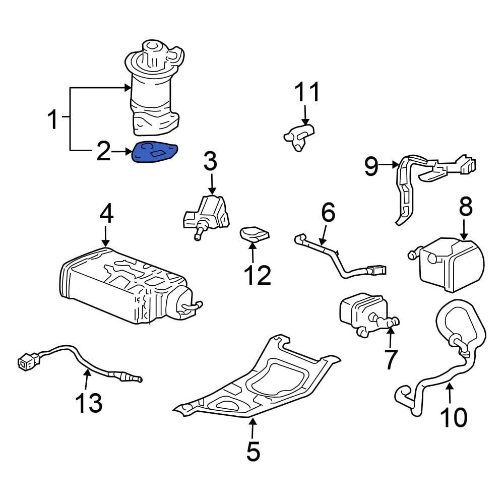 Honda OE 18719R70A01 Exhaust Gas Recirculation (EGR) Valve Gasket