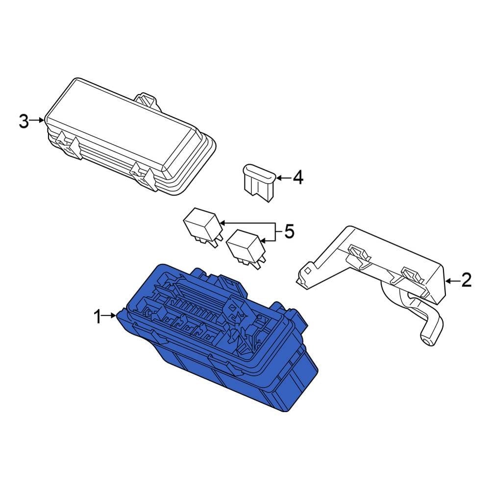 Honda OE 38200T6ZA51 Fuse and Relay Center
