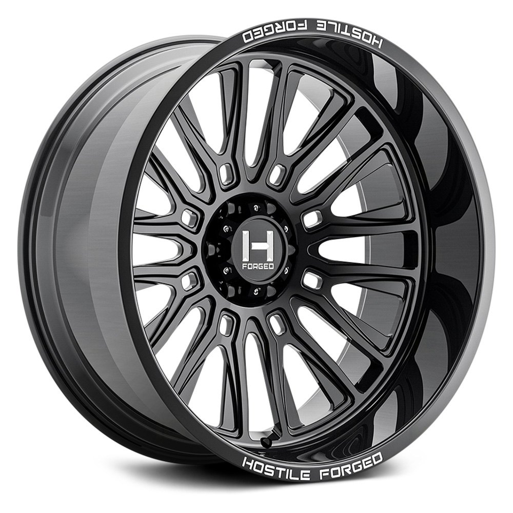 HOSTILE FORGED® HF19 Wheels - Gloss Black Rims