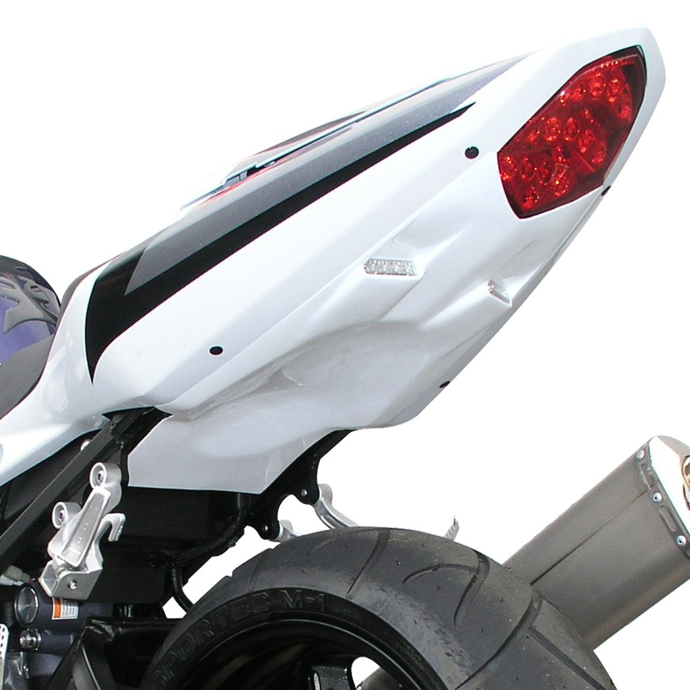 Details About For Suzuki Gsxr1000 03 04 Hotbodies Racing White Abs Plastic Undertail...