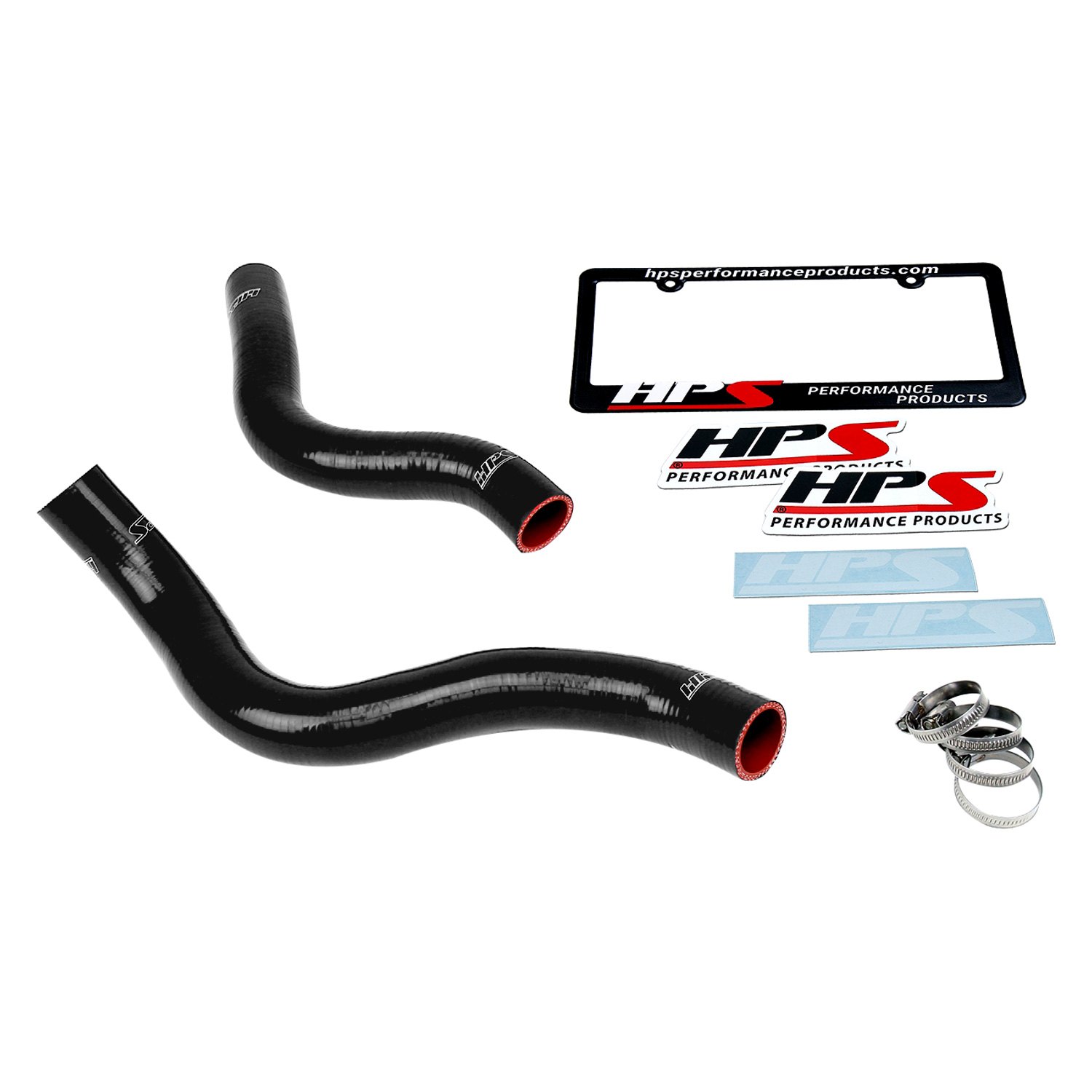 Hps® 57 1038 Blk Silicone Engine Coolant Radiator Hose Kit