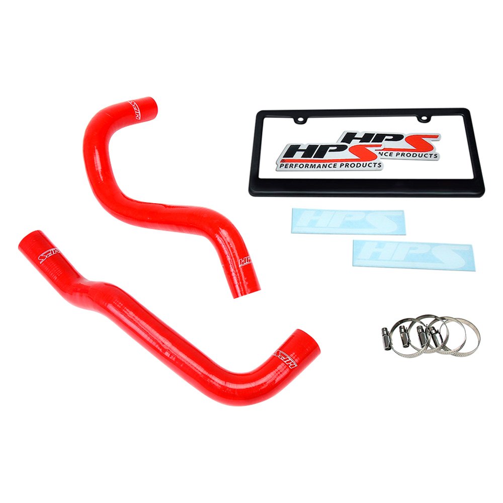 HPS Silicone Hoses® 571314RED Radiator Hose Kit