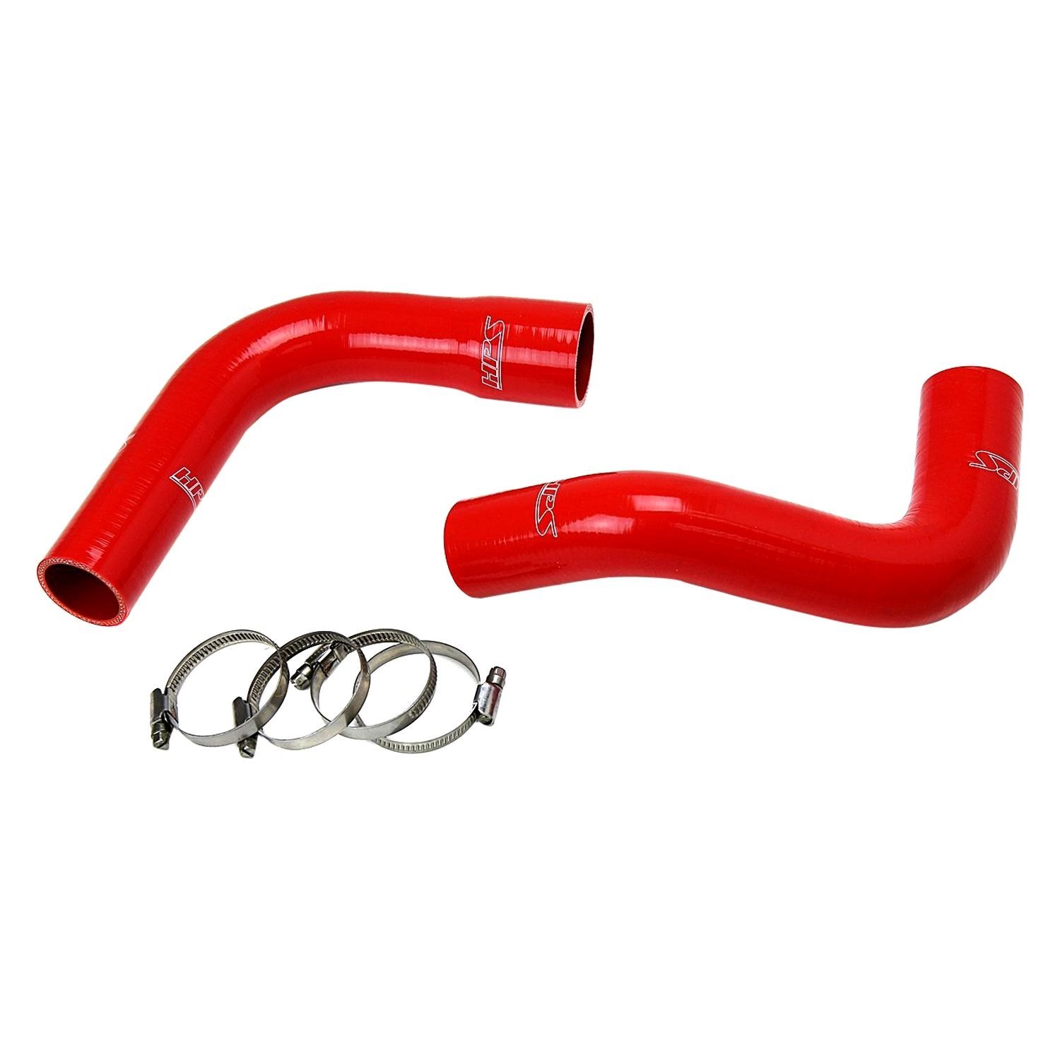 HPS® 57-1588-RED - Silicone Engine Coolant Radiator Hose Kit