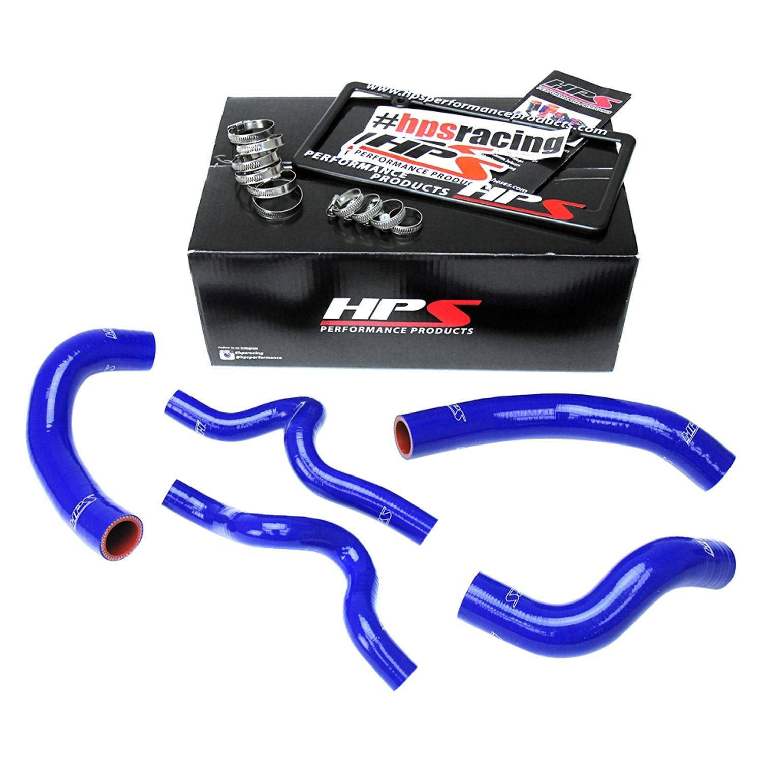 Hps® 57 1630 Blue Silicone Engine Coolant Radiator Hose Kit