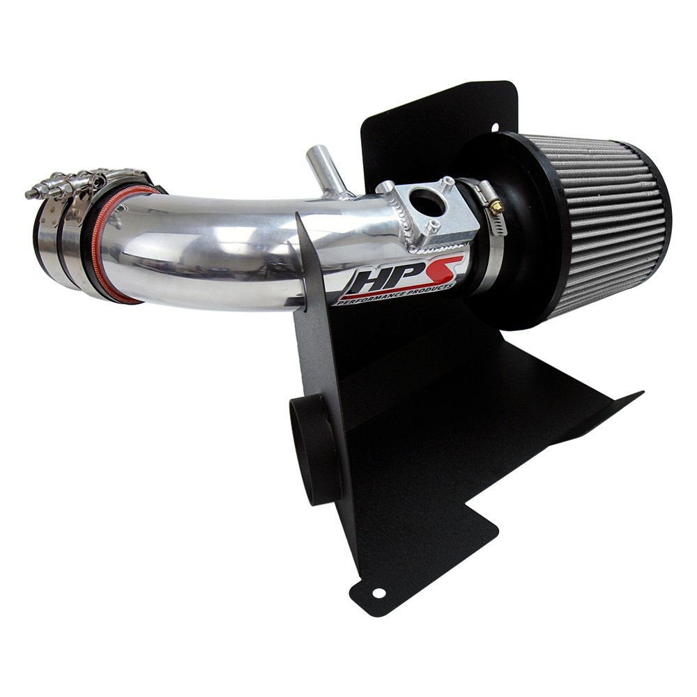 HPS® 827-111P - Aluminum Polished Short Ram Air Intake System