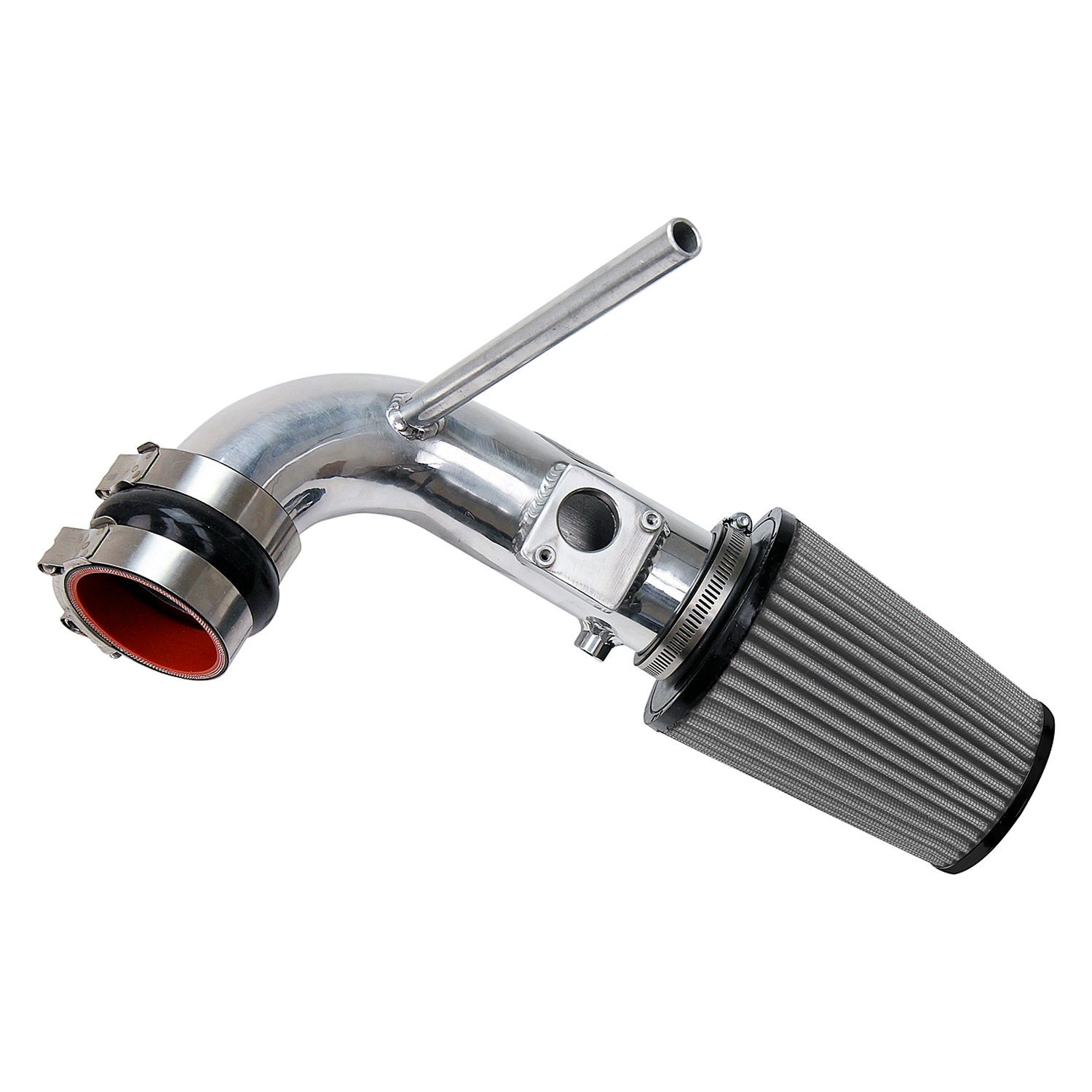 HPS® 827502P Aluminum Polished Short Ram Air Intake System