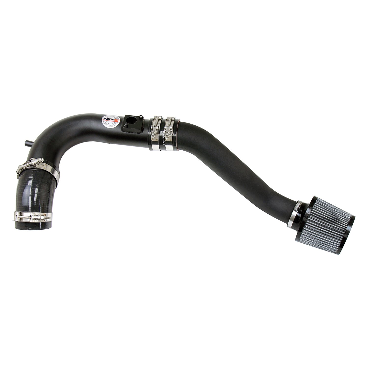 HPS® 837105WB Aluminum Wrinkle Black Cold Air Intake System