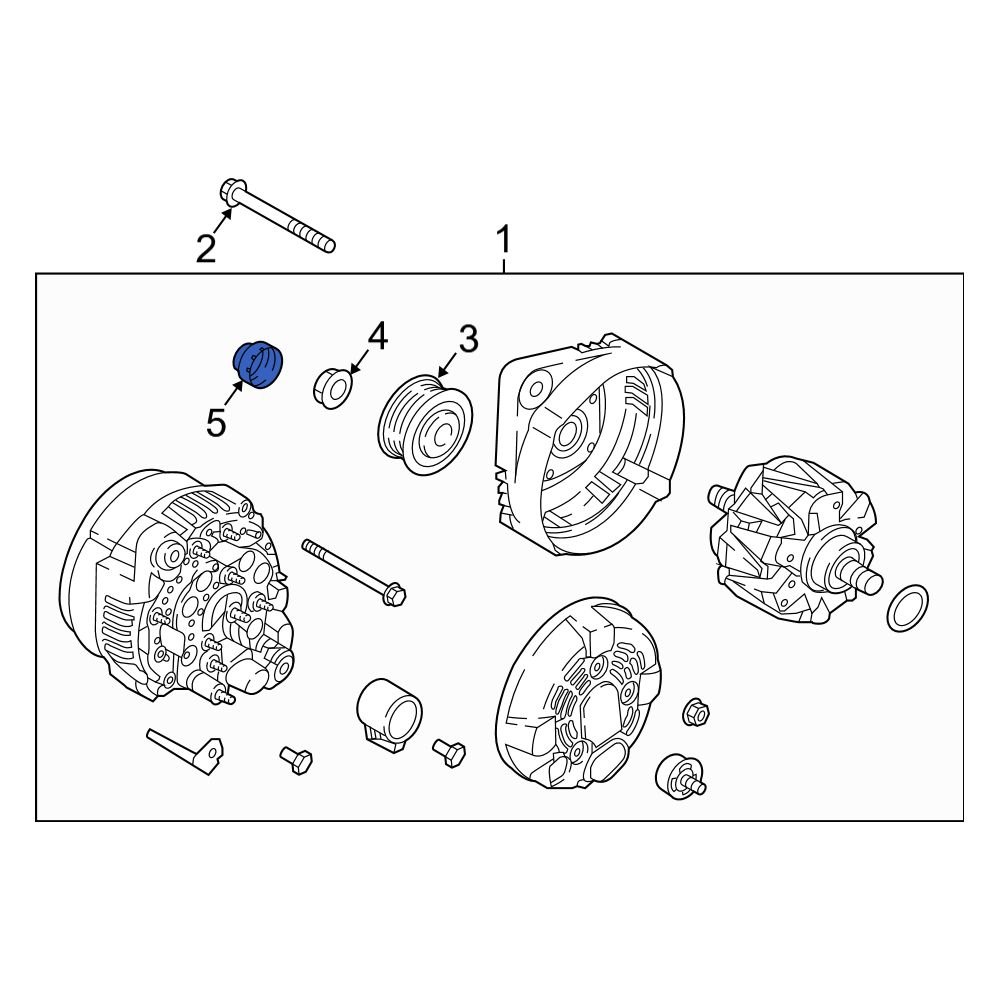 Hyundai OE 373222G050 Alternator Pulley Cap