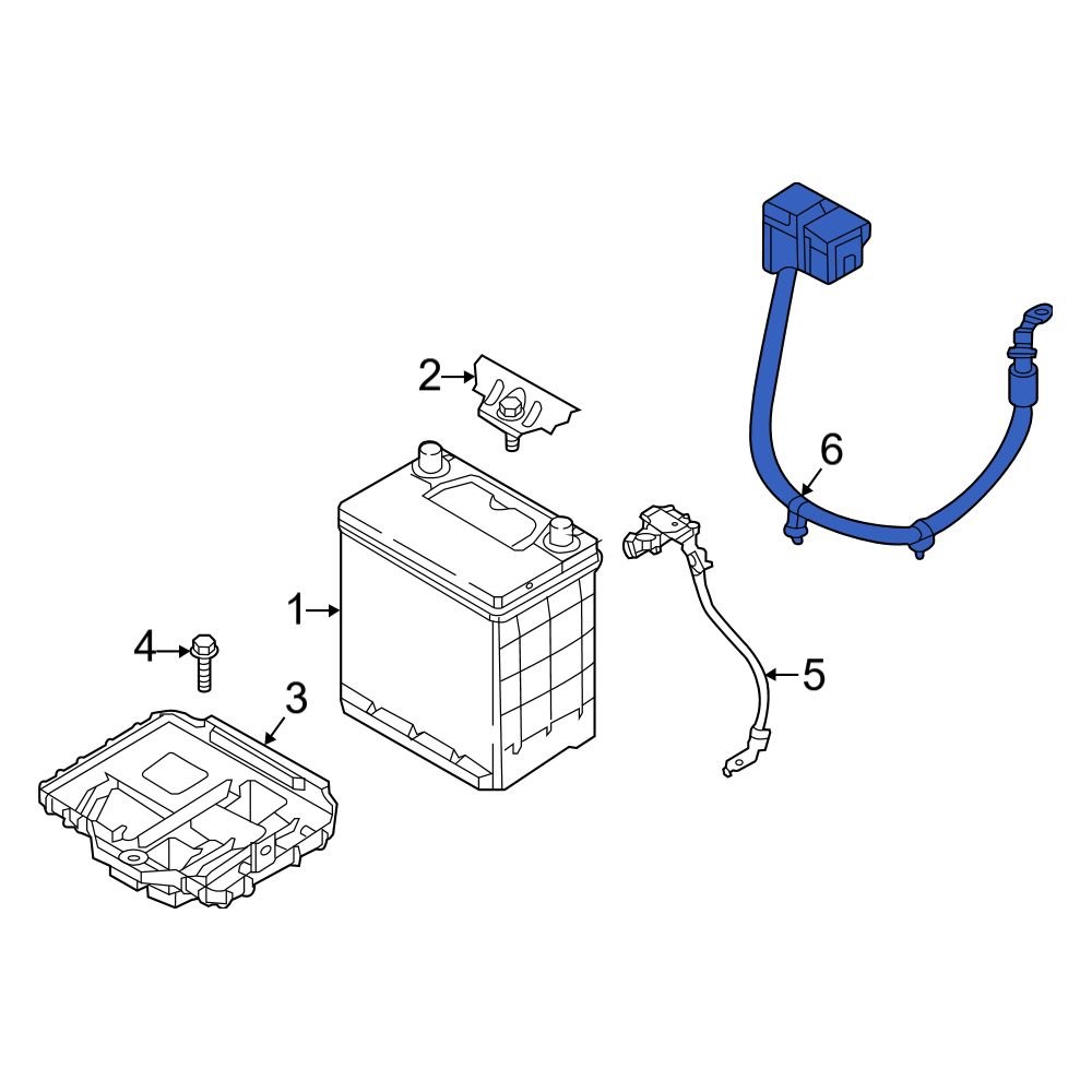 Hyundai OE 37180GI000 Battery Current Sensor