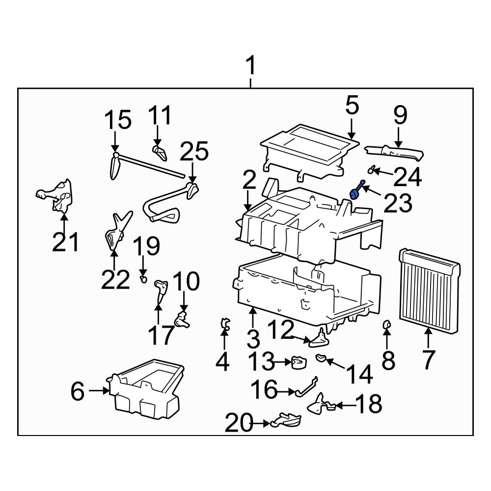 Hyundai OE 976143D000 A/C Evaporator Temperature Sensor