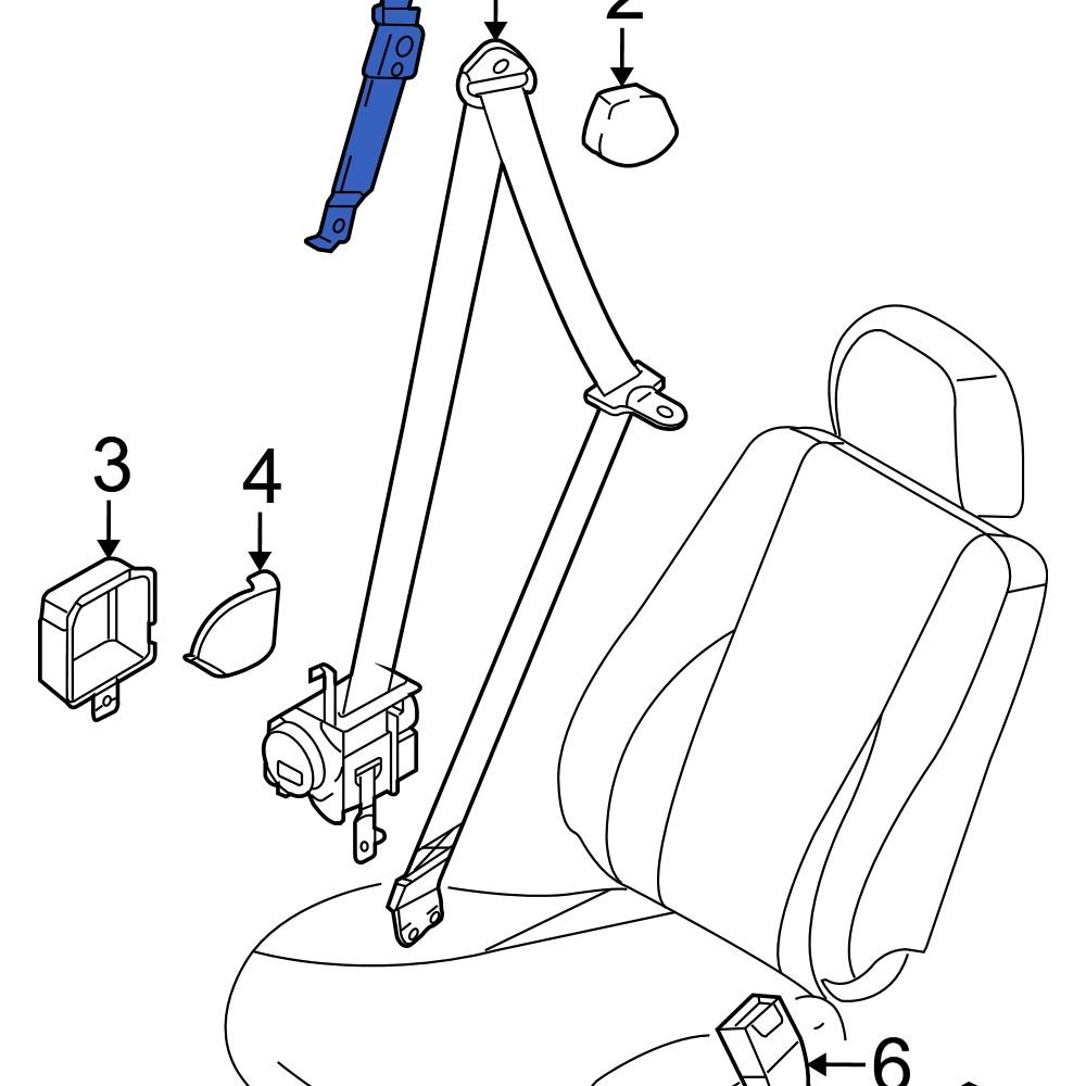 Genuine Hyundai 88890-2E500-LM Height Adjuster Assembly Genuine Hyundai 88890-2E500-LM Height Adjuster Assembly