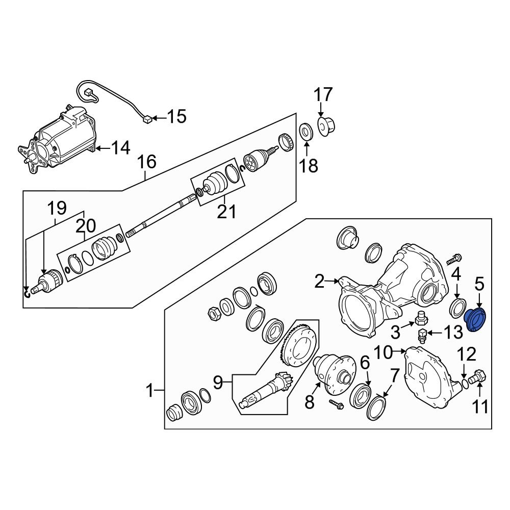 Hyundai OE 5309439200 CV Joint Oil Seal Dust Shield