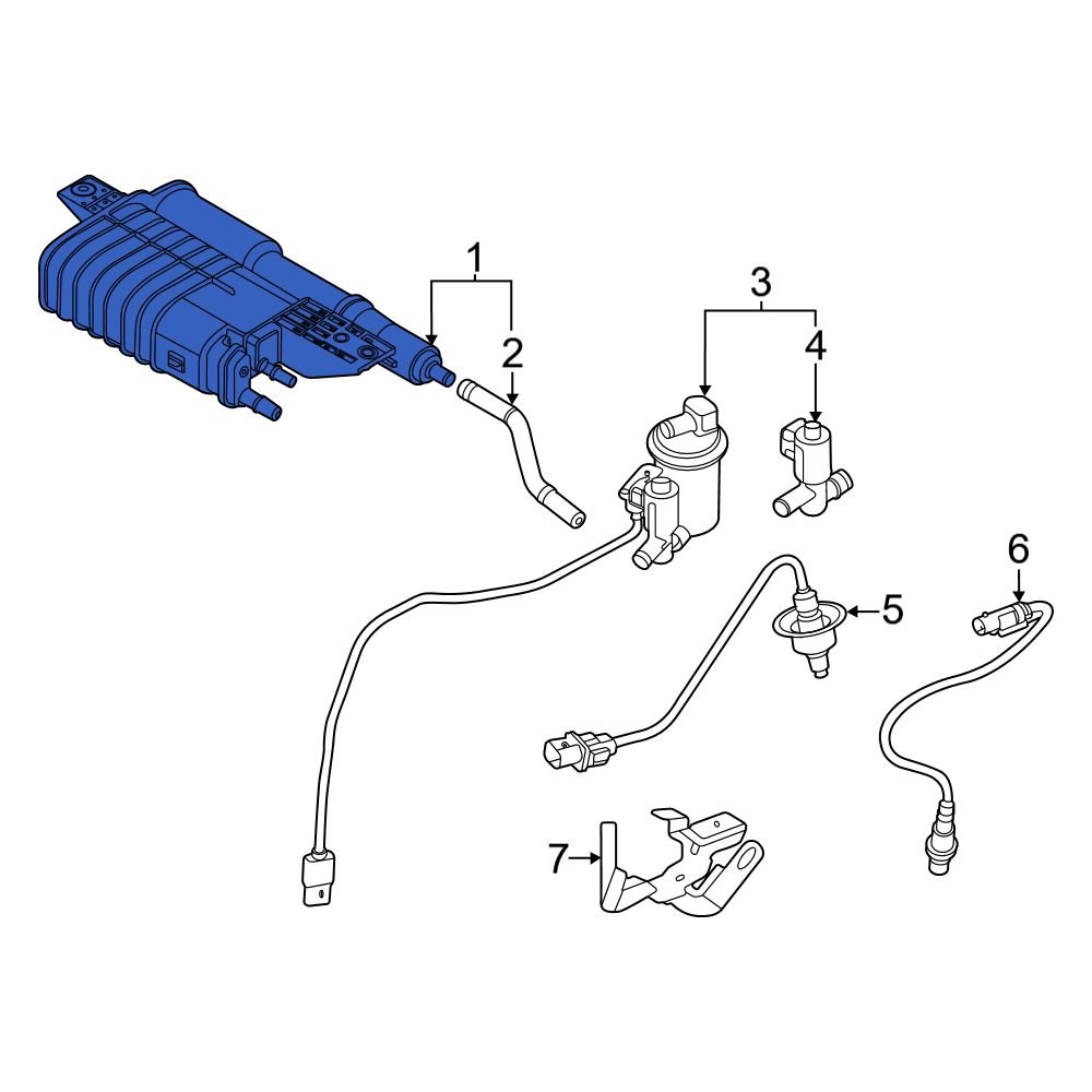 Hyundai OE 31400L0000 Vapor Canister