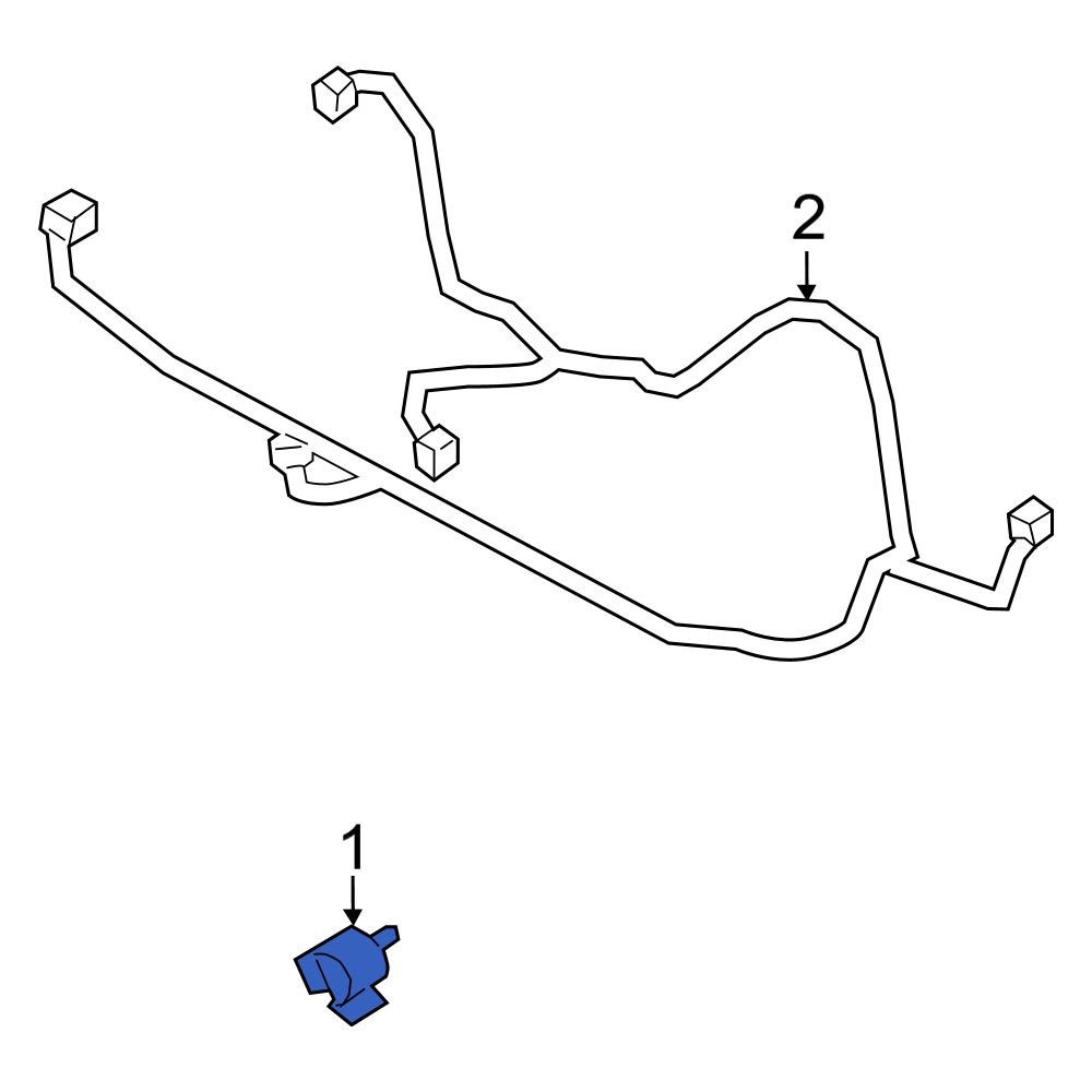 Hyundai OE 969850X000 Front Ambient Air Temperature Sensor