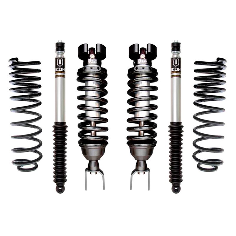 Icon Vehicle Dynamics® K213102 0"1.5" Stage 2 Front and Rear