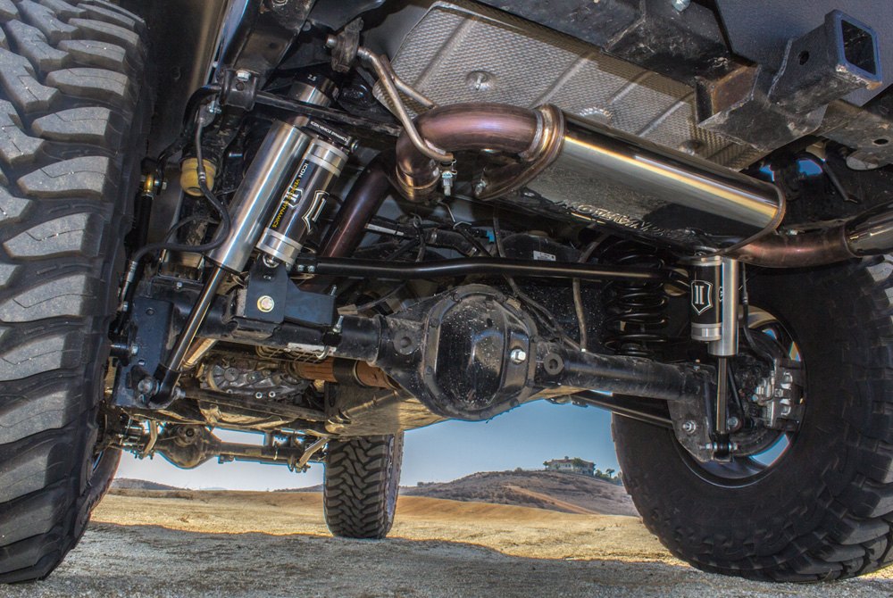 ICON ® - 4.5" x 4.5" Front and Rear Suspension Lift Kit.