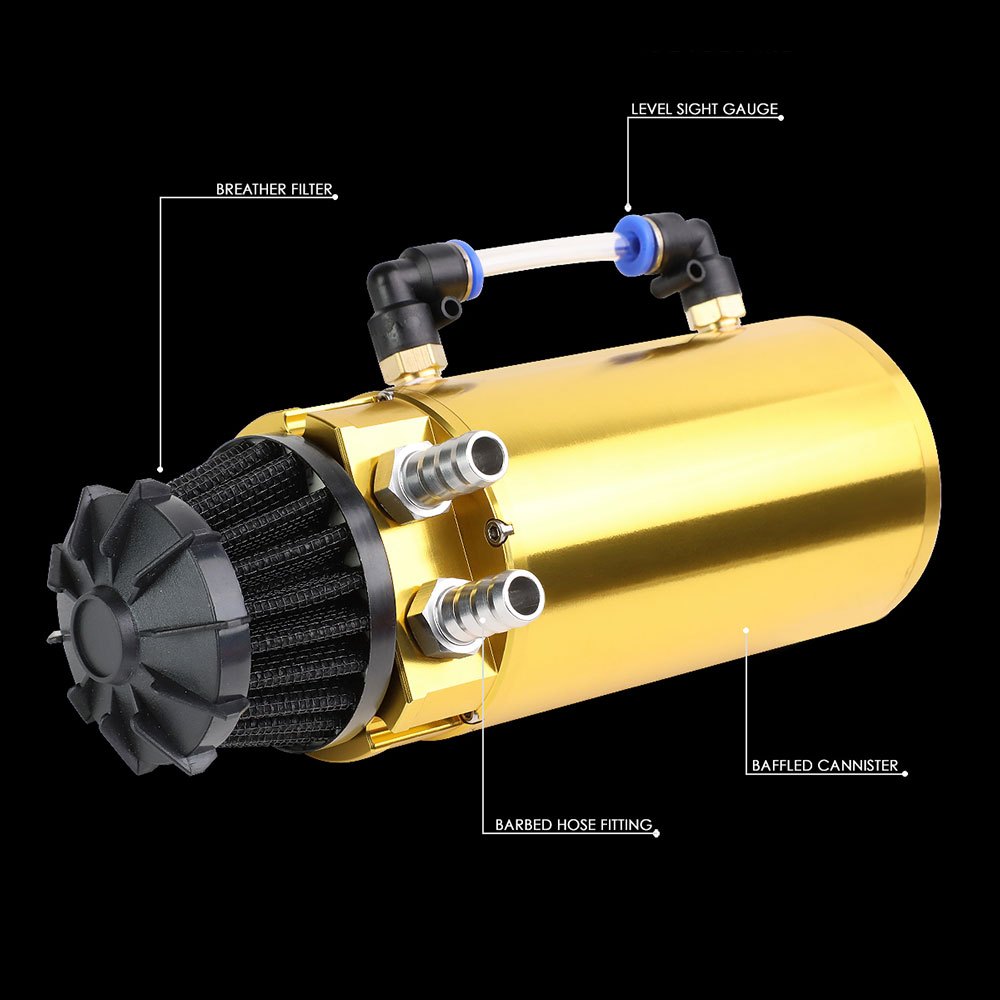 iD Select® 301002020 Oil Catch Tank with Breather Filter