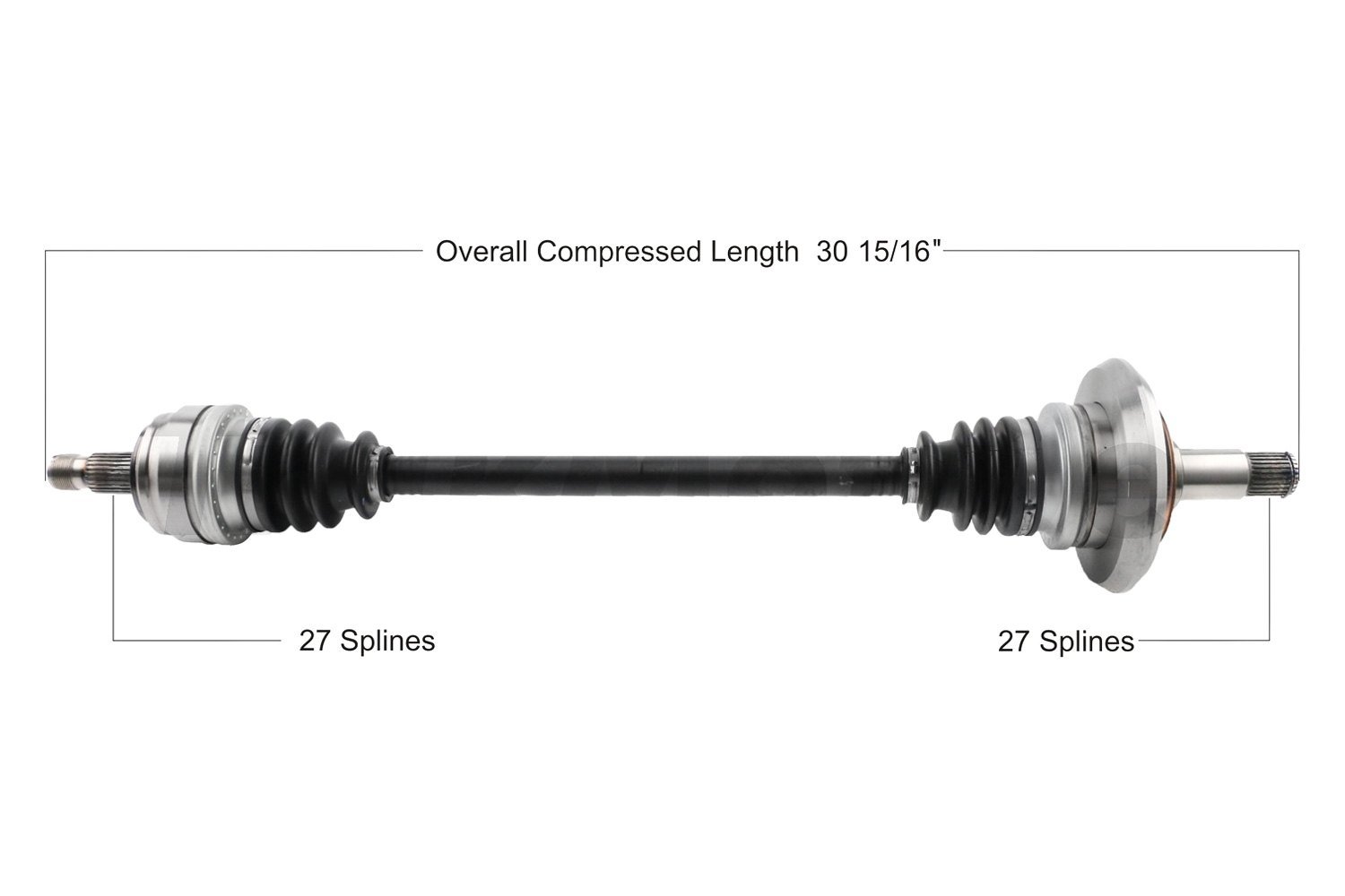 iD Select® Mercedes C300 AWD 2016 CV Axle Shaft