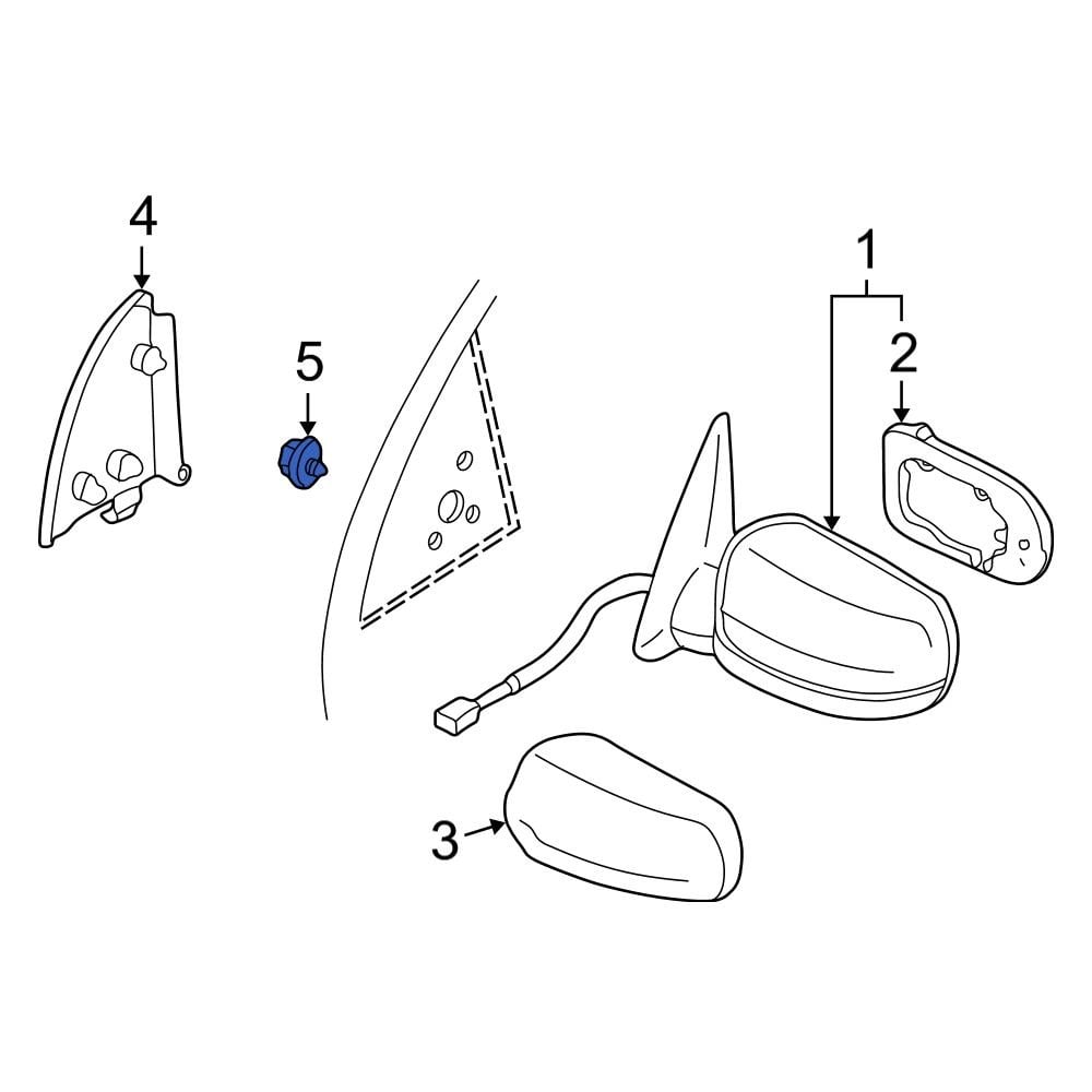 Infiniti OE 0891110637 Windshield Wiper Linkage Nut