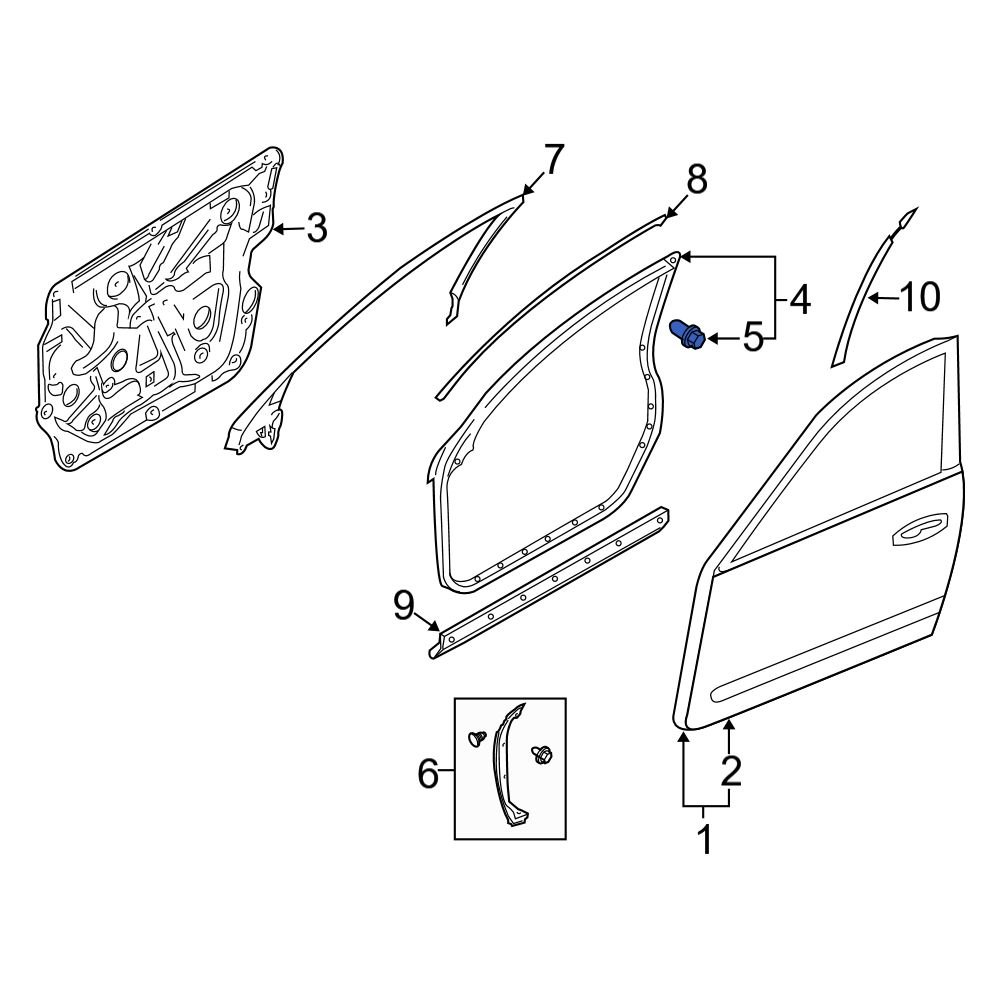 8085089922 nissan клипса пластиковая