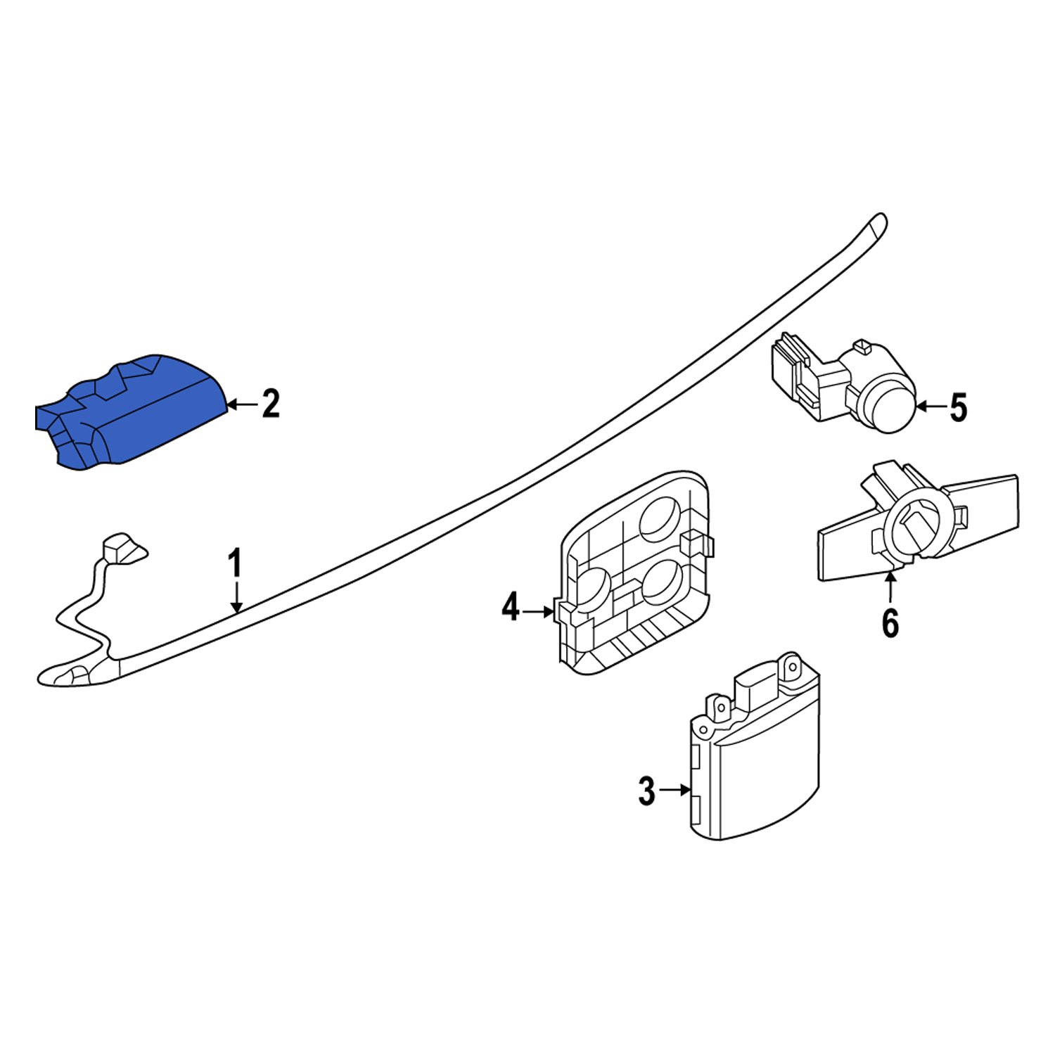 Infiniti OE 285T15VG0A Rear Liftgate Control Module