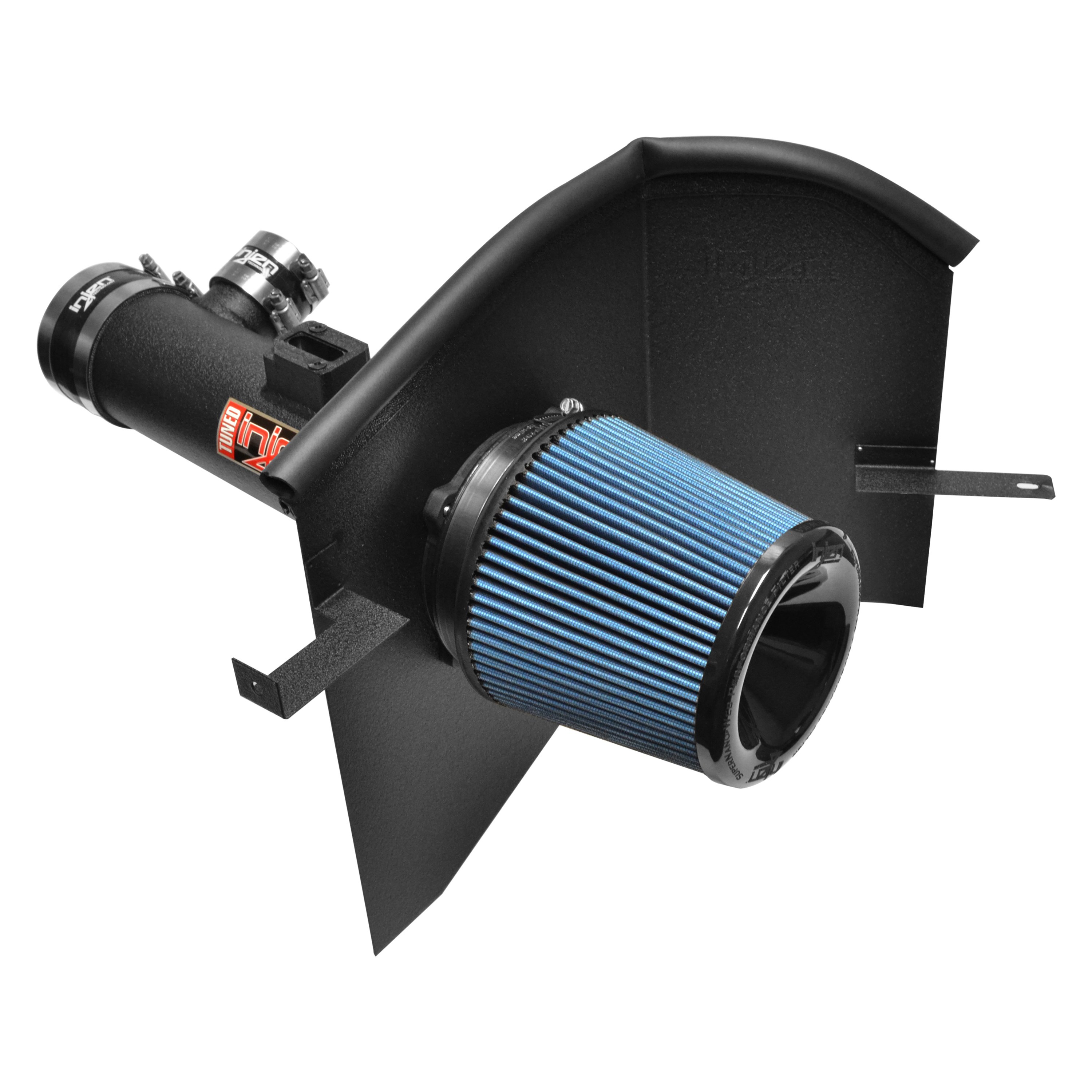 Injen® PF1953WB PF Series PowerFlow Wrinkle Black Cold Air Intake