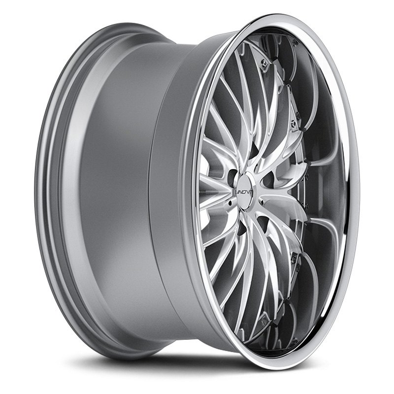 INOVIT YSM-012 Sonic Hyper Silver 20x8.5 +35 5x120.65 Wheels Set of Rims