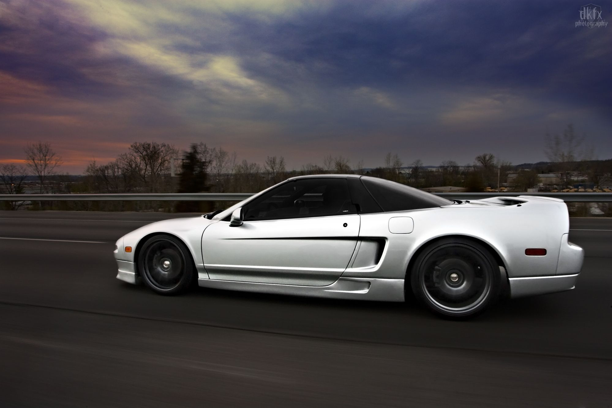 Gray Acura NSX Turbo with Custom Wheels - Photo by dan kinzie