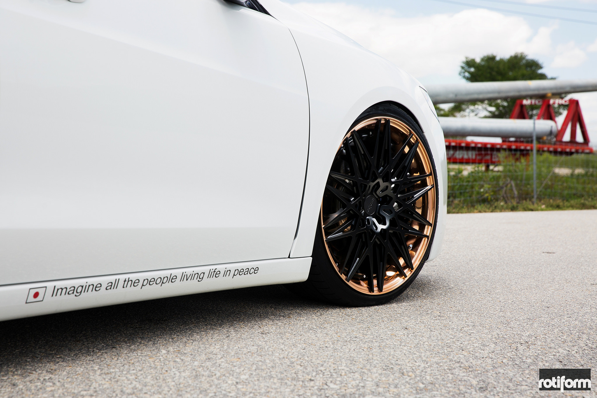 Black Rotiform Rims With Copper Lips - Photo by Rotiform