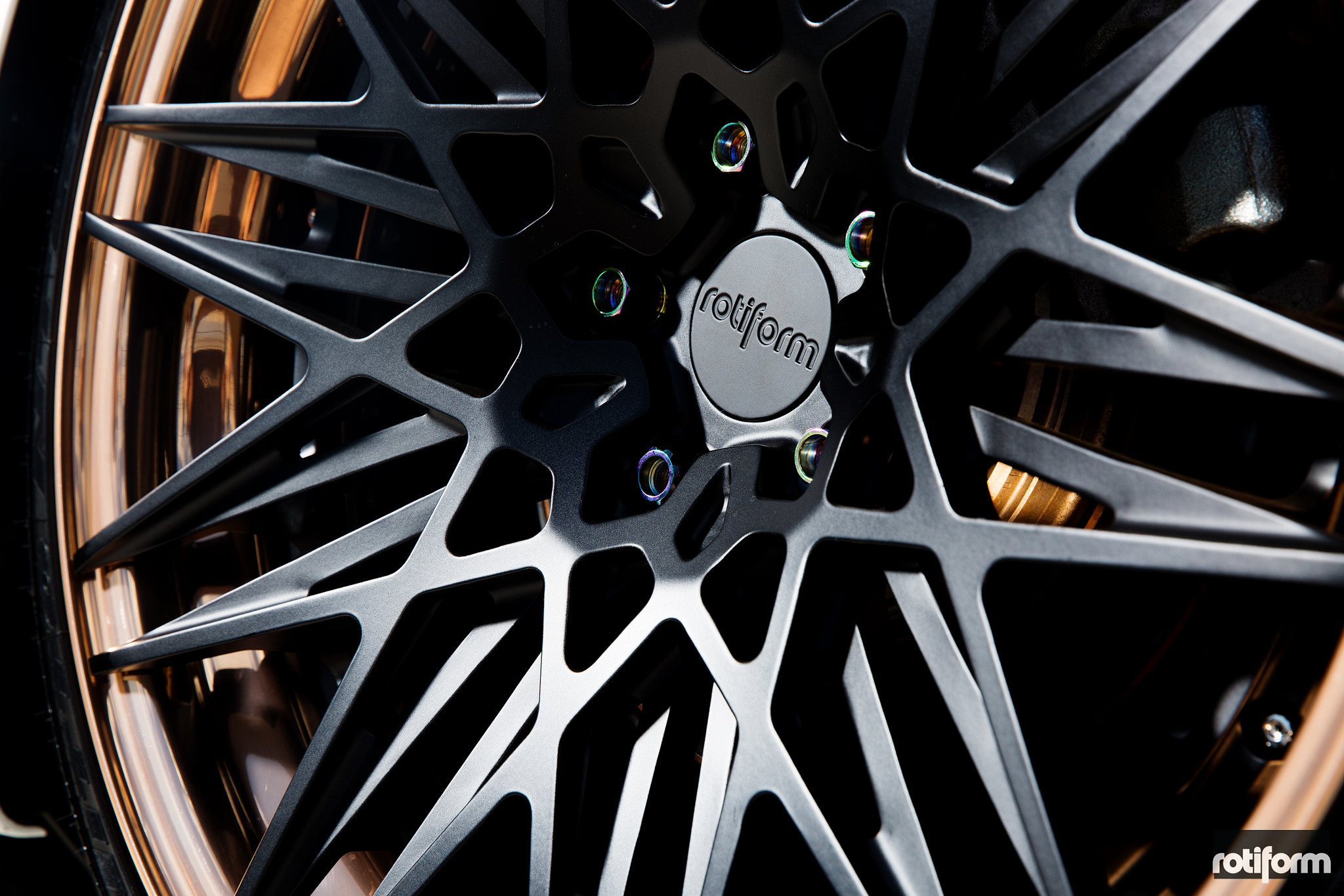 Rotiform Wheel Center Caps - Photo by Rotiform