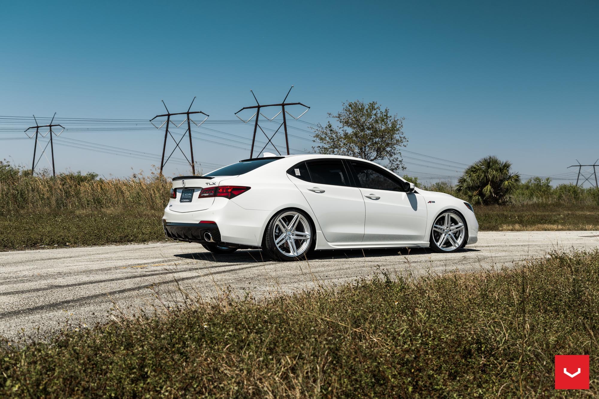 Automotive Eye- Candy: White Acura TLX Gets Custom Mesh