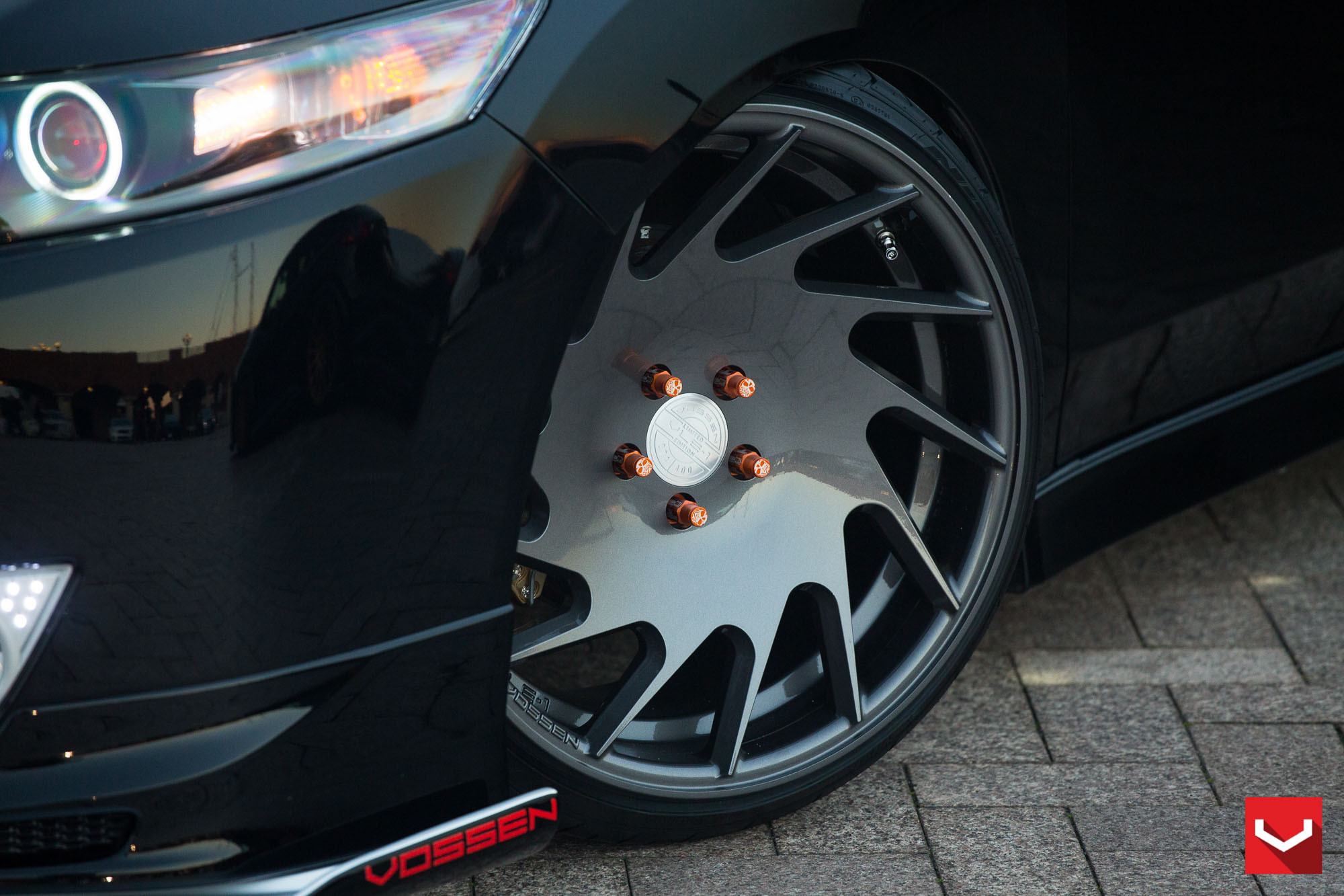 Dark Smome VLE Vossen Rims on Acura TSX - Photo by Vossen