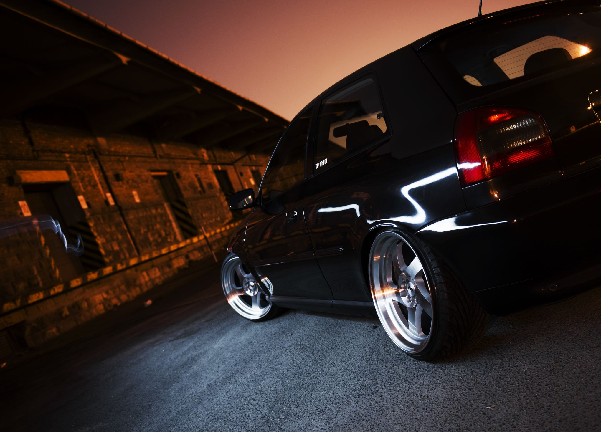 Black Audi A3 with Custom JR Wheels - Photo by JR Wheels
