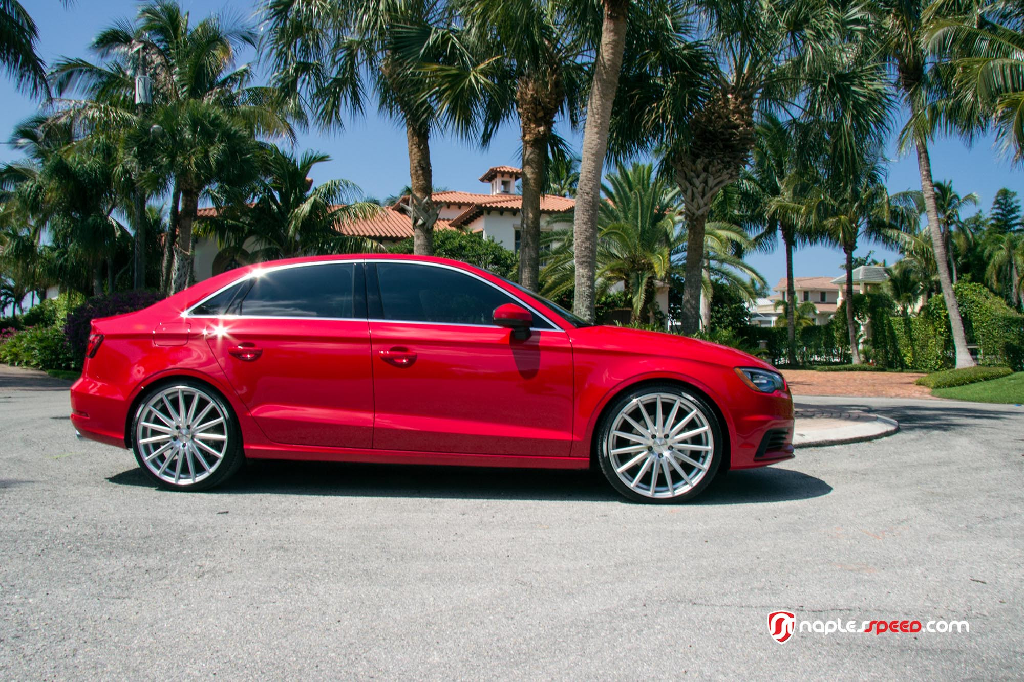Audi A3 on 20 Inch Vossen Wheels - Photo by Vossen