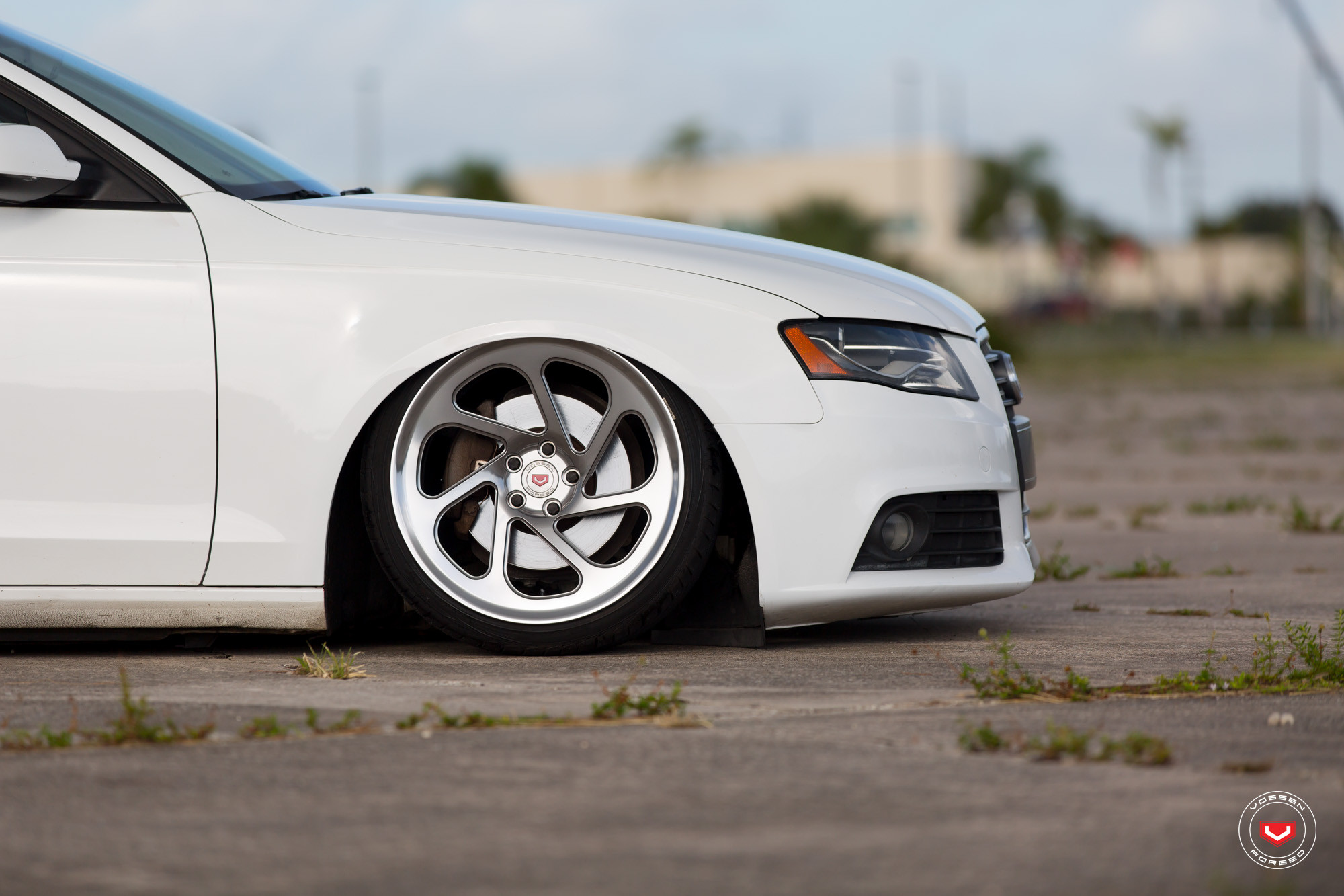 Vossen Hybrid Forged Series Wheels on Audi A4 - Photo by Vossen