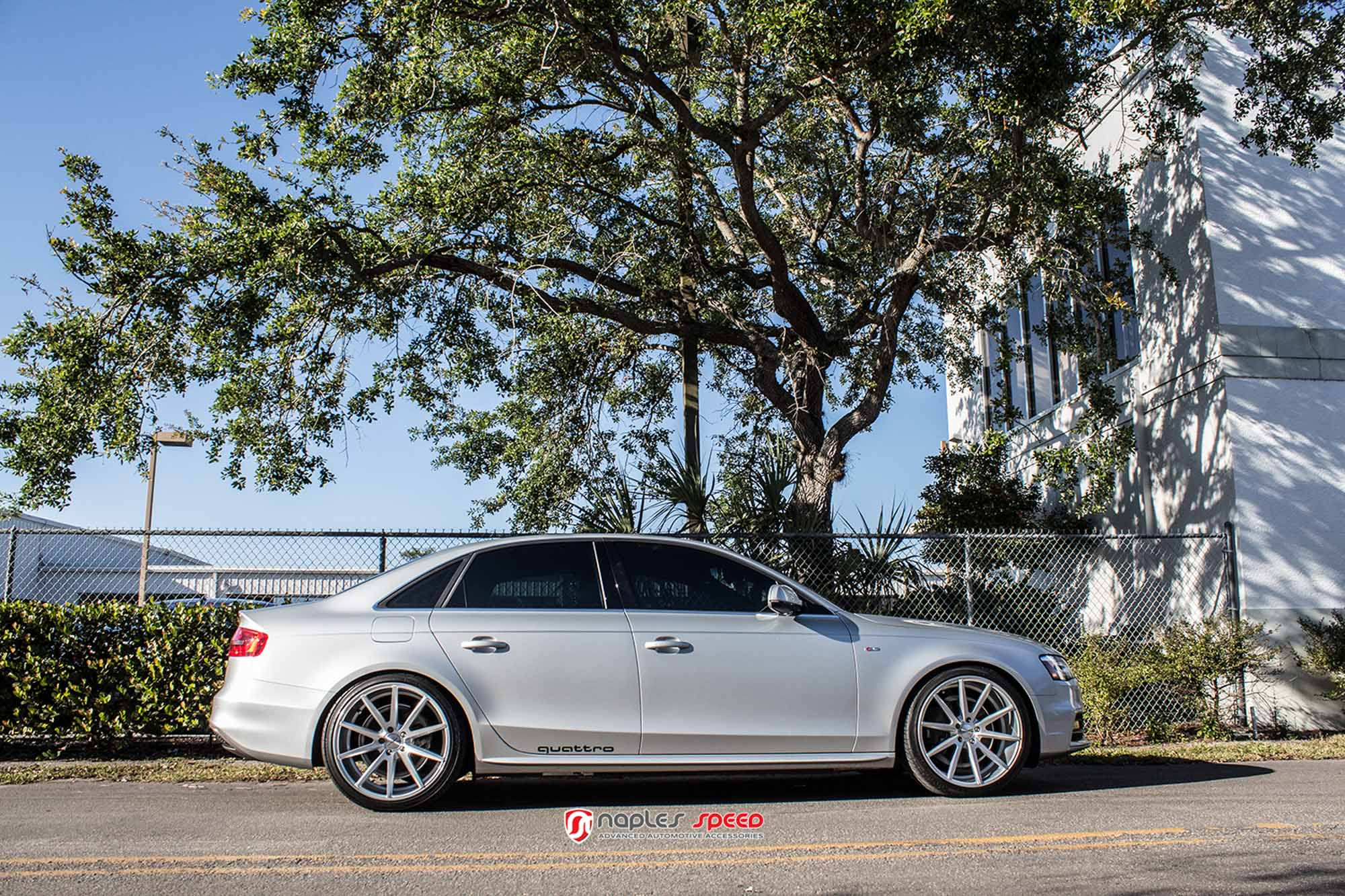 20 Inch Vossen Wheels on Audi A4 - Photo by Vossen