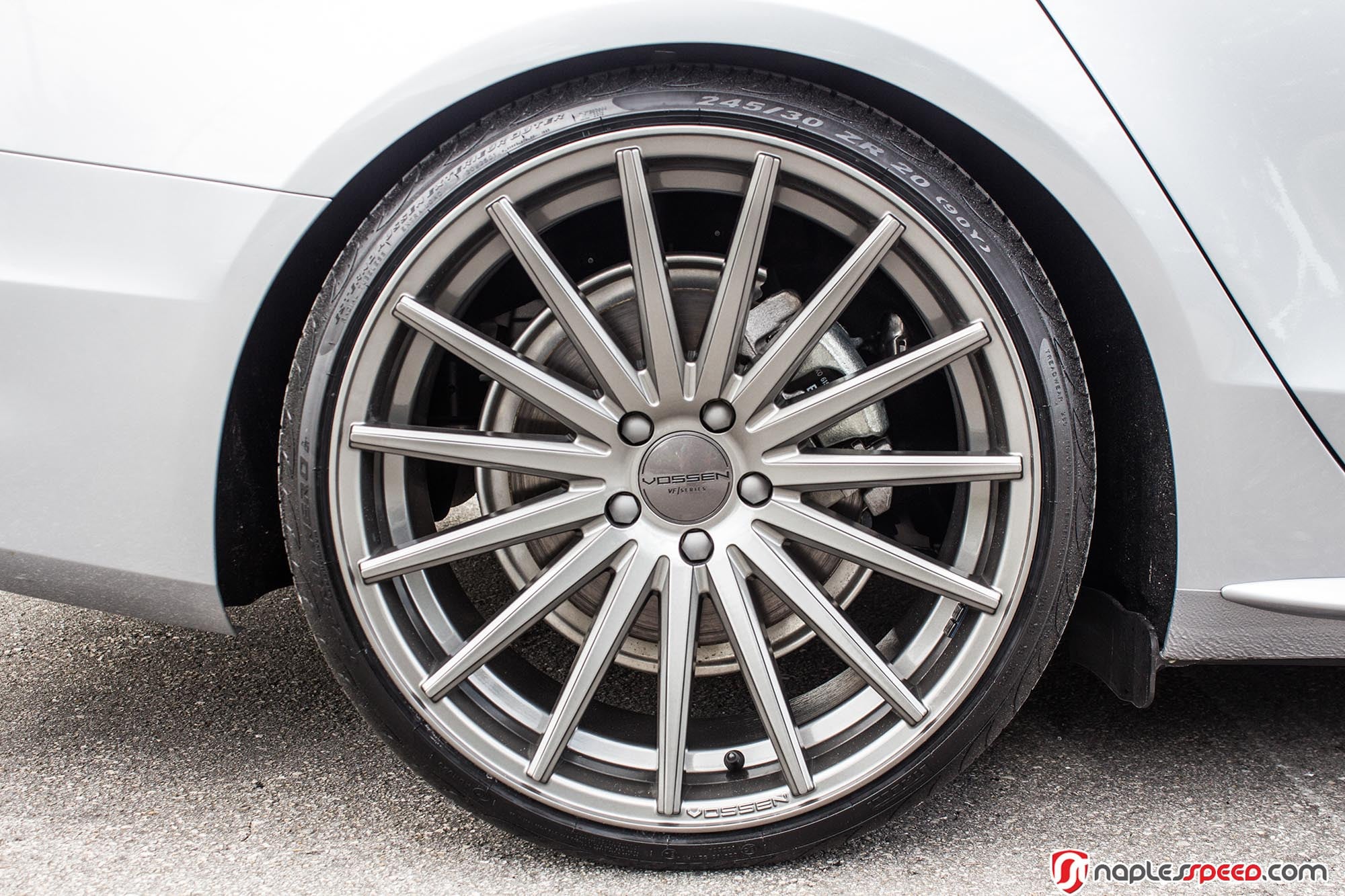 Audi A4 with VFS Flow Formed Vossen Wheels - Photo by Vossen