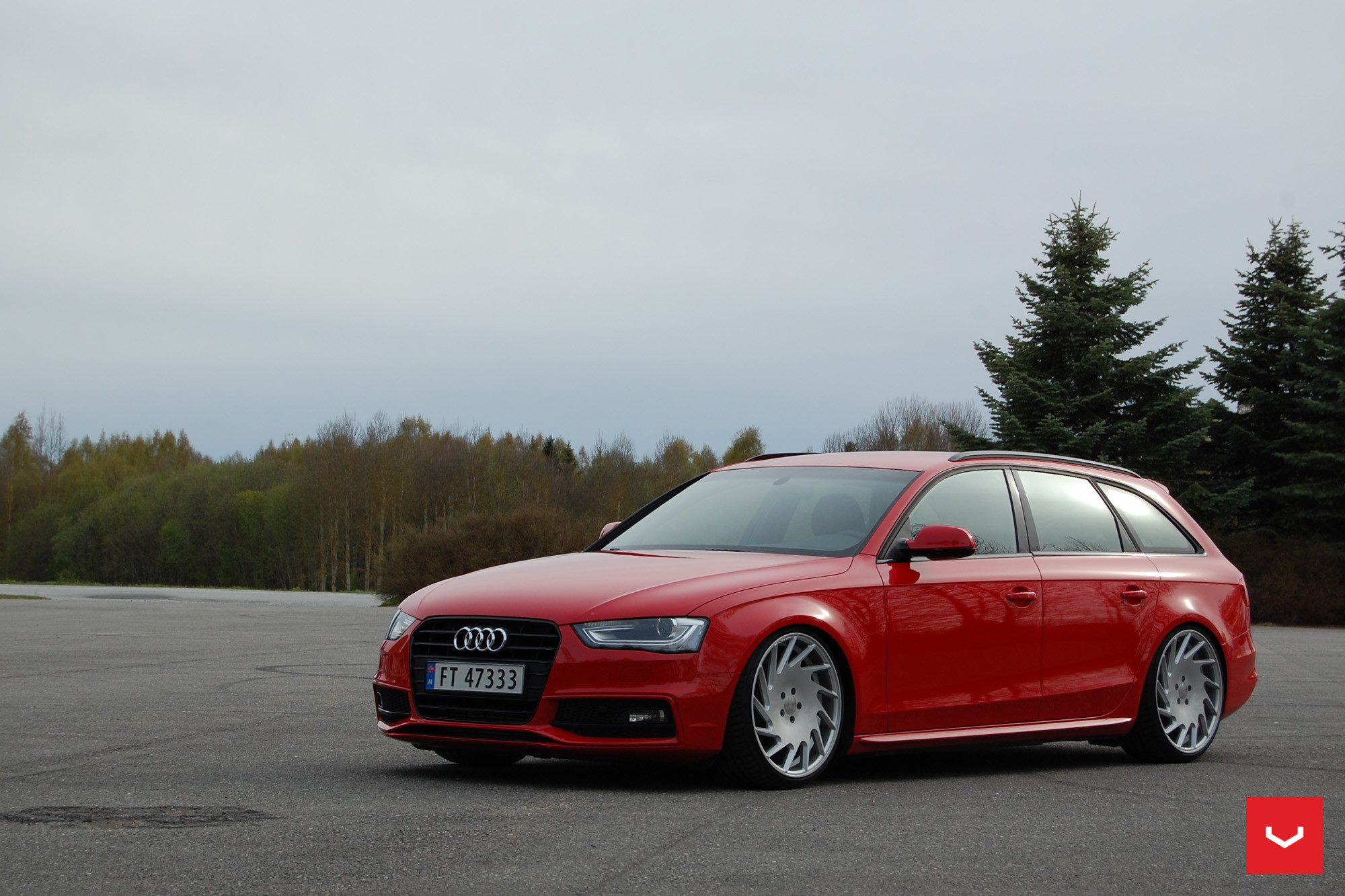 VLE Series Chrome Vossen Wheels on Audi A4 - Photo by Vossen