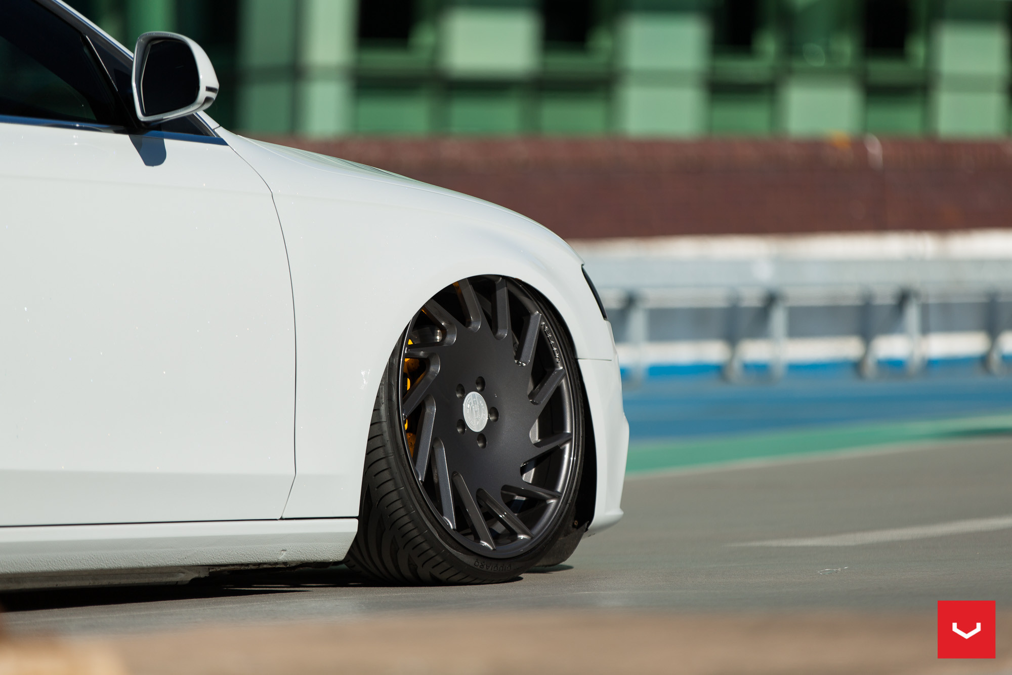 Vossen Black VLE Series Rims on Audi A4 - Photo by Vossen