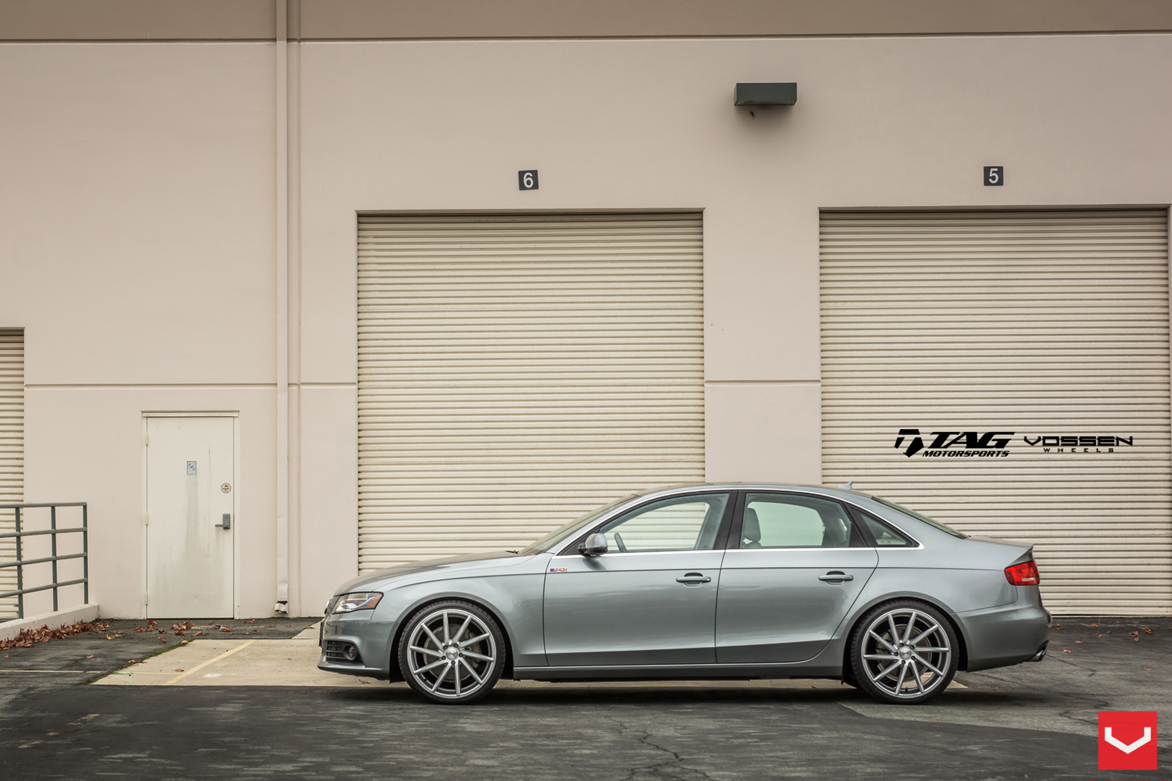 CVT Series Chrome Vossen Rims on Audi A4 - Photo by Vossen